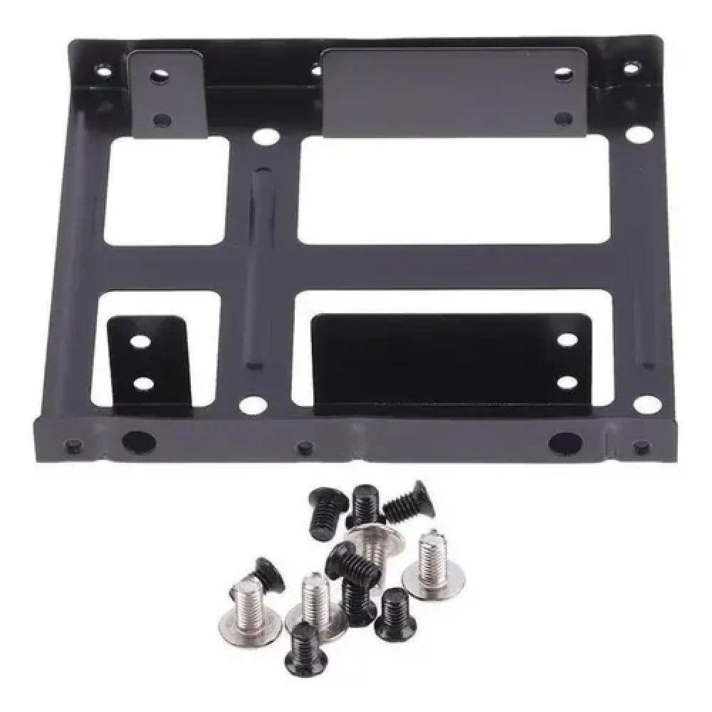 Soporte Adaptador Disco Ssd 2.5 A 3.5 Gabinete 2 Bahia-4