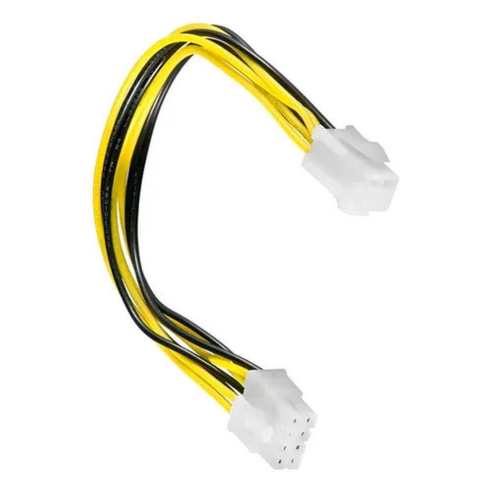 Cable Poder De 4 Pines Macho A A 8 Pines Hembra Cpu 24cm-1