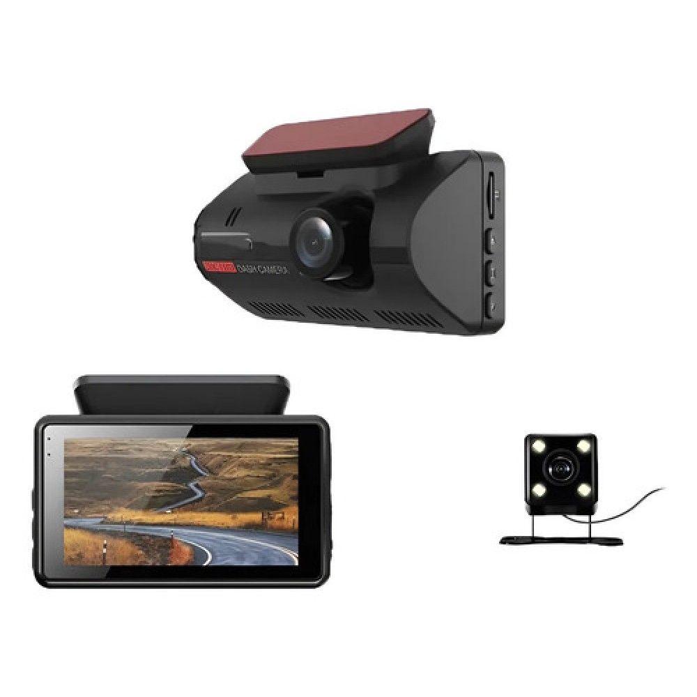 Cámara Auto Dual Full Hd 1080p 3 Ips Visión Noc. Y Sensor G-1