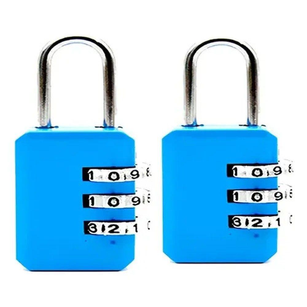 Candado De Combinación Para Maleta - Set De 2 Unidades-1