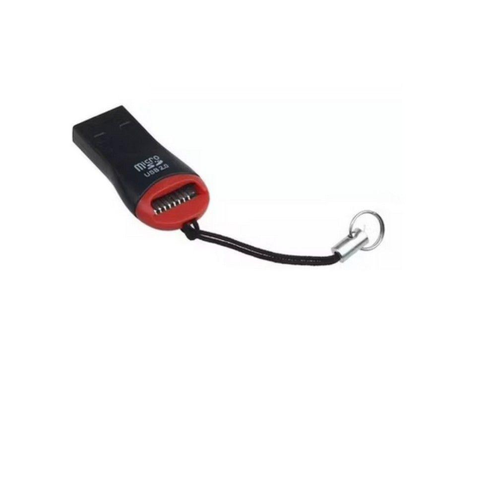 Mini Adaptador De Lector De Tarjetas De Memoria Flash, Usb 2.0, Micro Sd, Sdhc, Tf-0