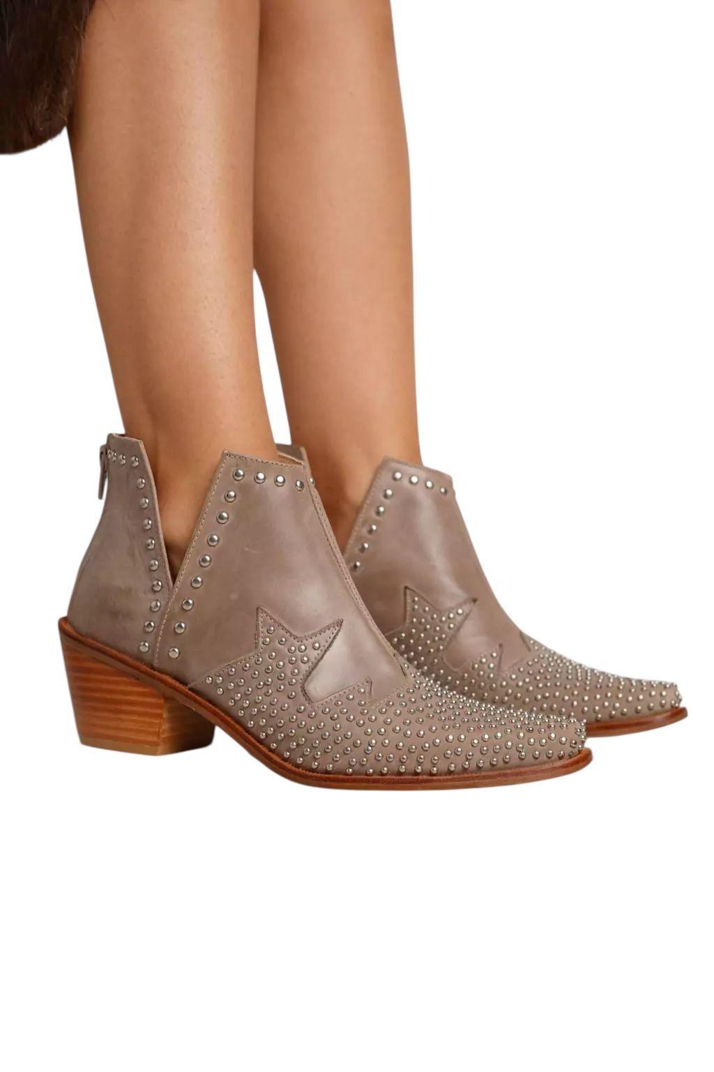 Botín Cloud Cuero Mujer-0