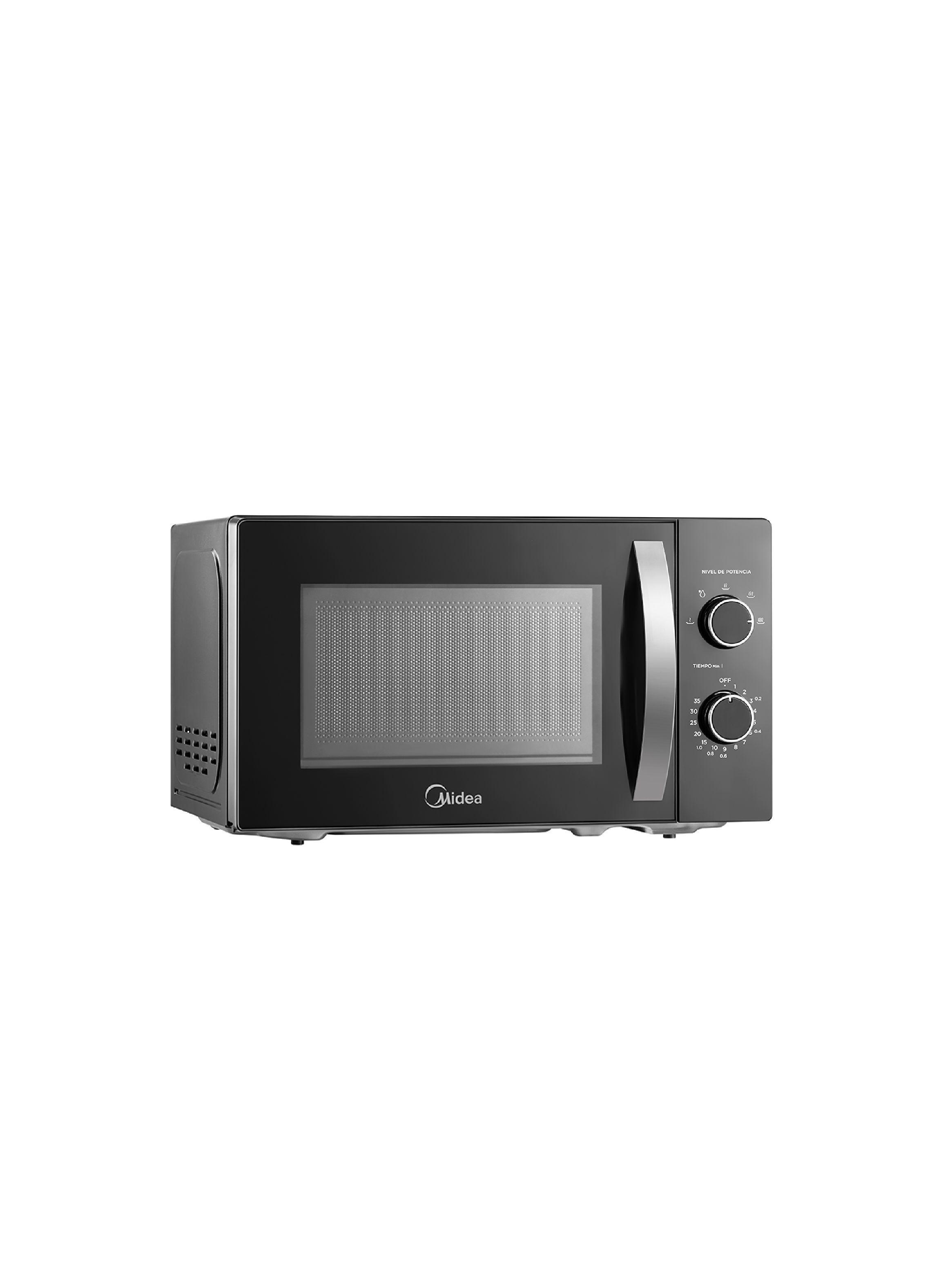 Microondas mecánico 20 lts Negro MMP-20NCJ9BK Midea-3