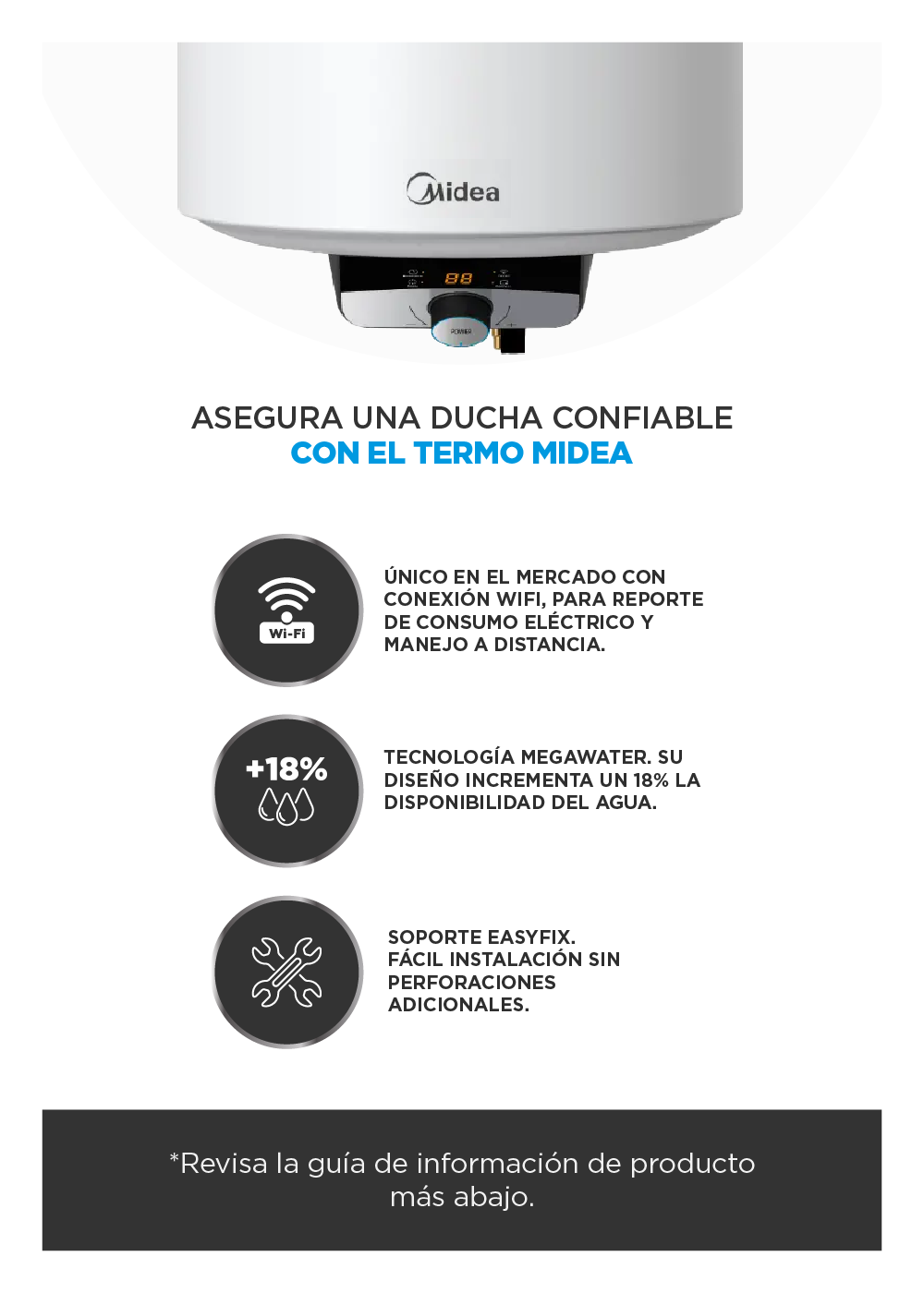 Termo Eléctrico 100 Litros Midea-1