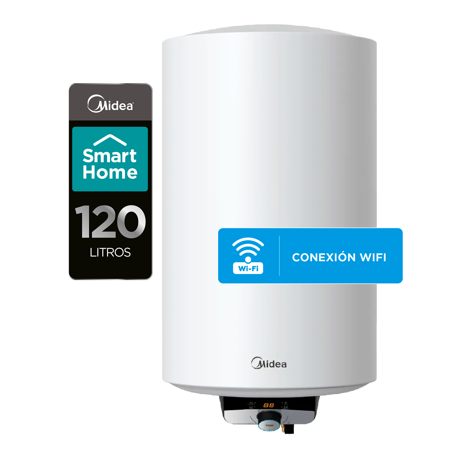 Termo Eléctrico 120 Litros Midea-0