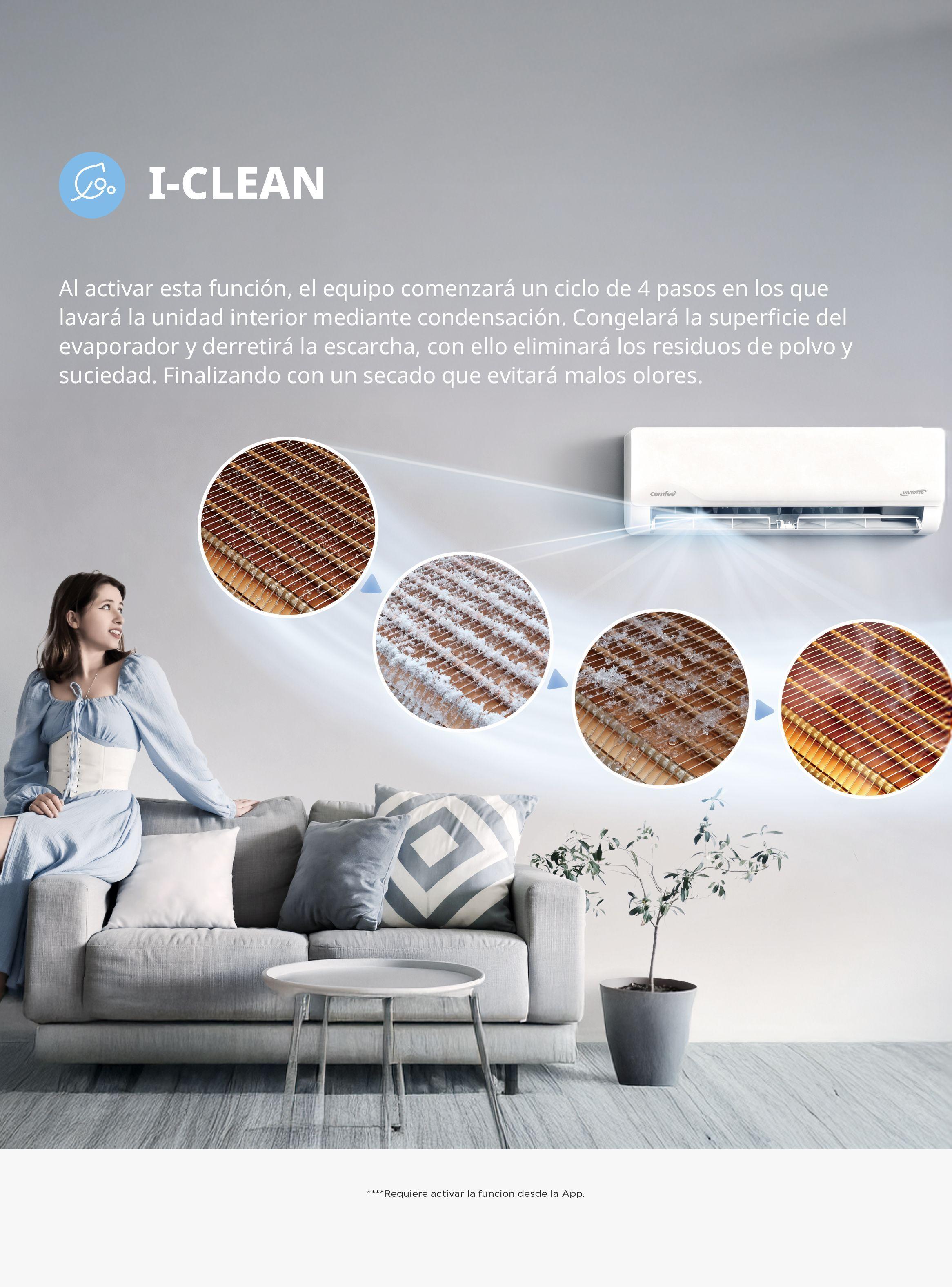 Aire Acondicionado Split Inverter Comfee 18000 BtuH-6