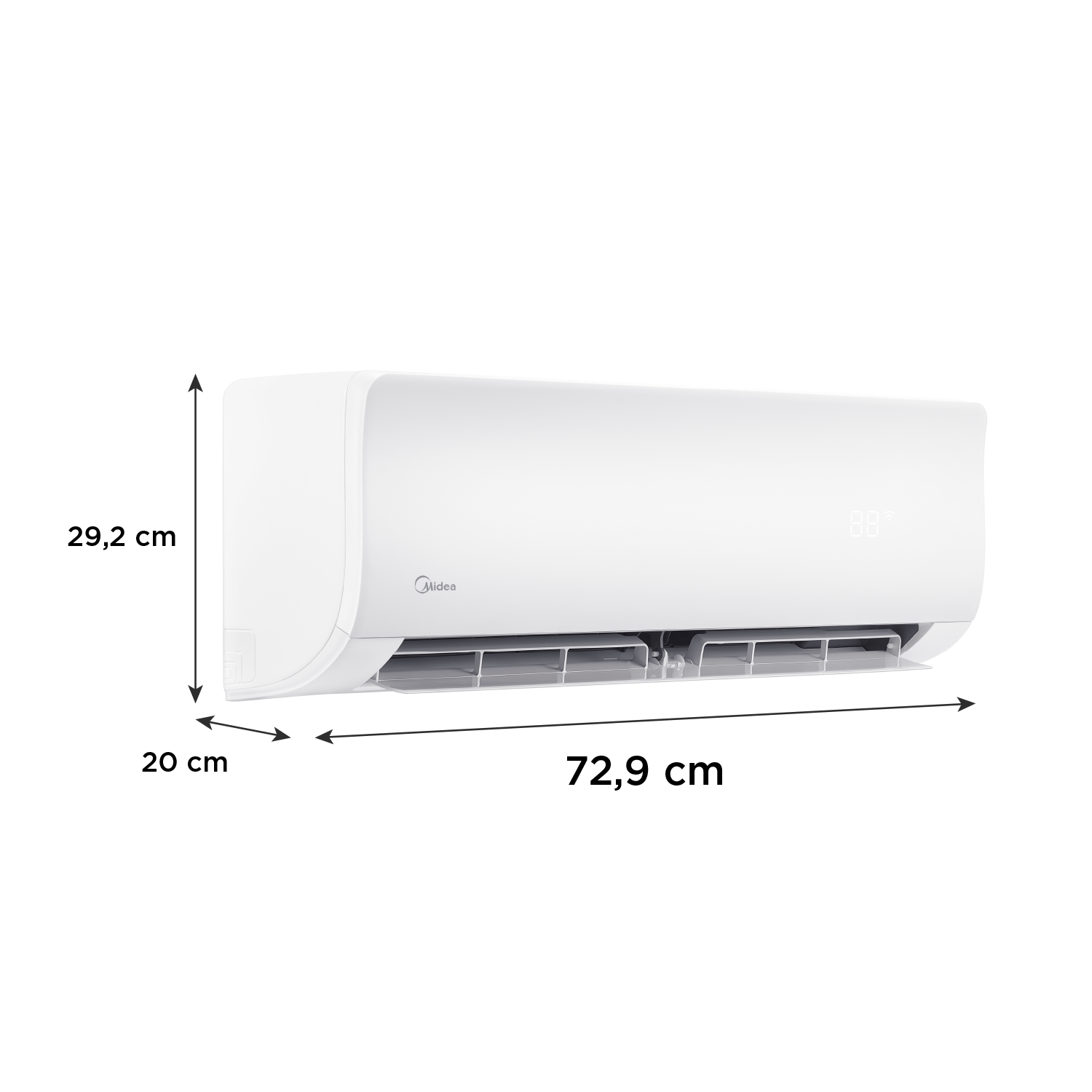 AIRE ACONDICIONADO SPLIT XTREMEDURA FRÍO CALOR 9.000 BTU-2