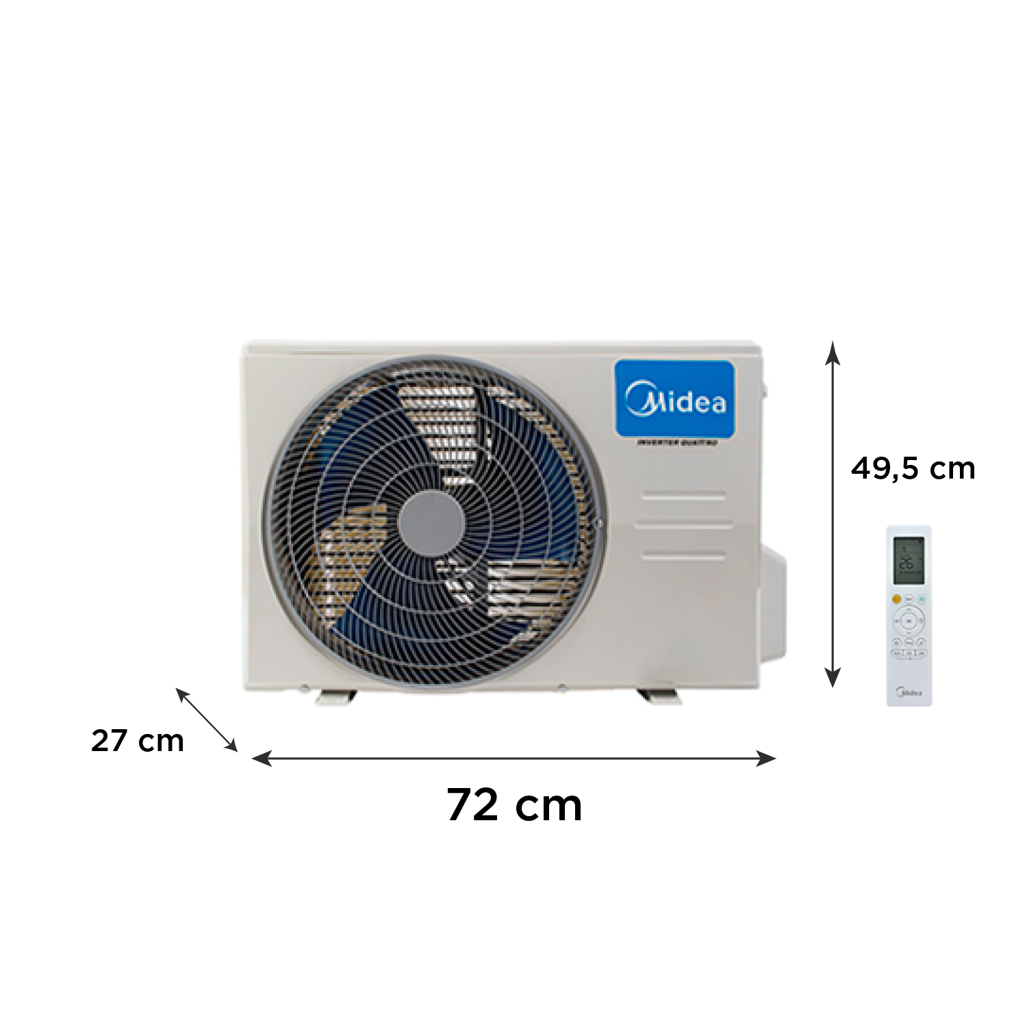 AIRE ACONDICIONADO SPLIT XTREMEDURA FRÍO CALOR 9.000 BTU-6