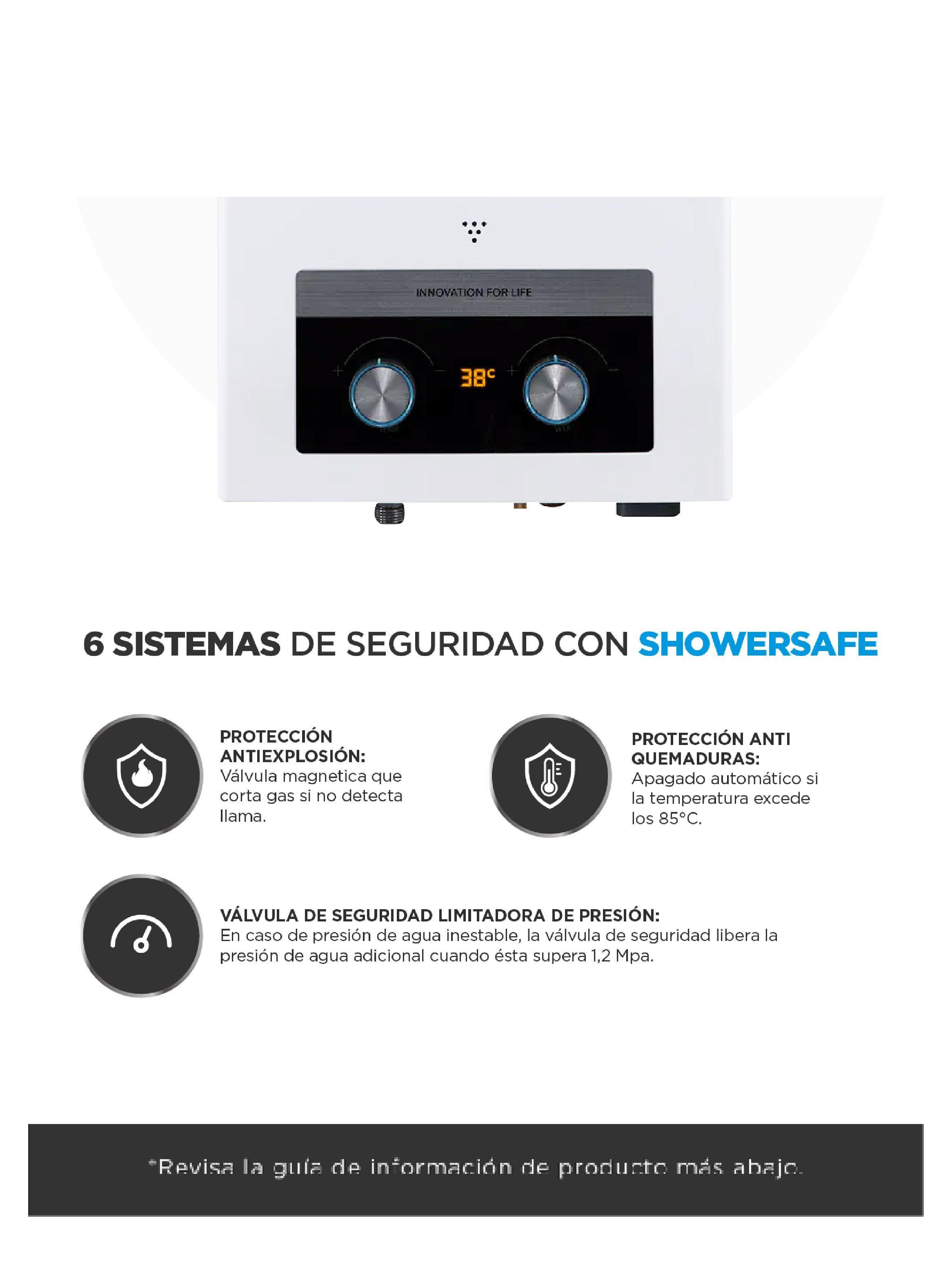 Calefont 10 Litros Tiro Natural Gas Licuado Midea-3