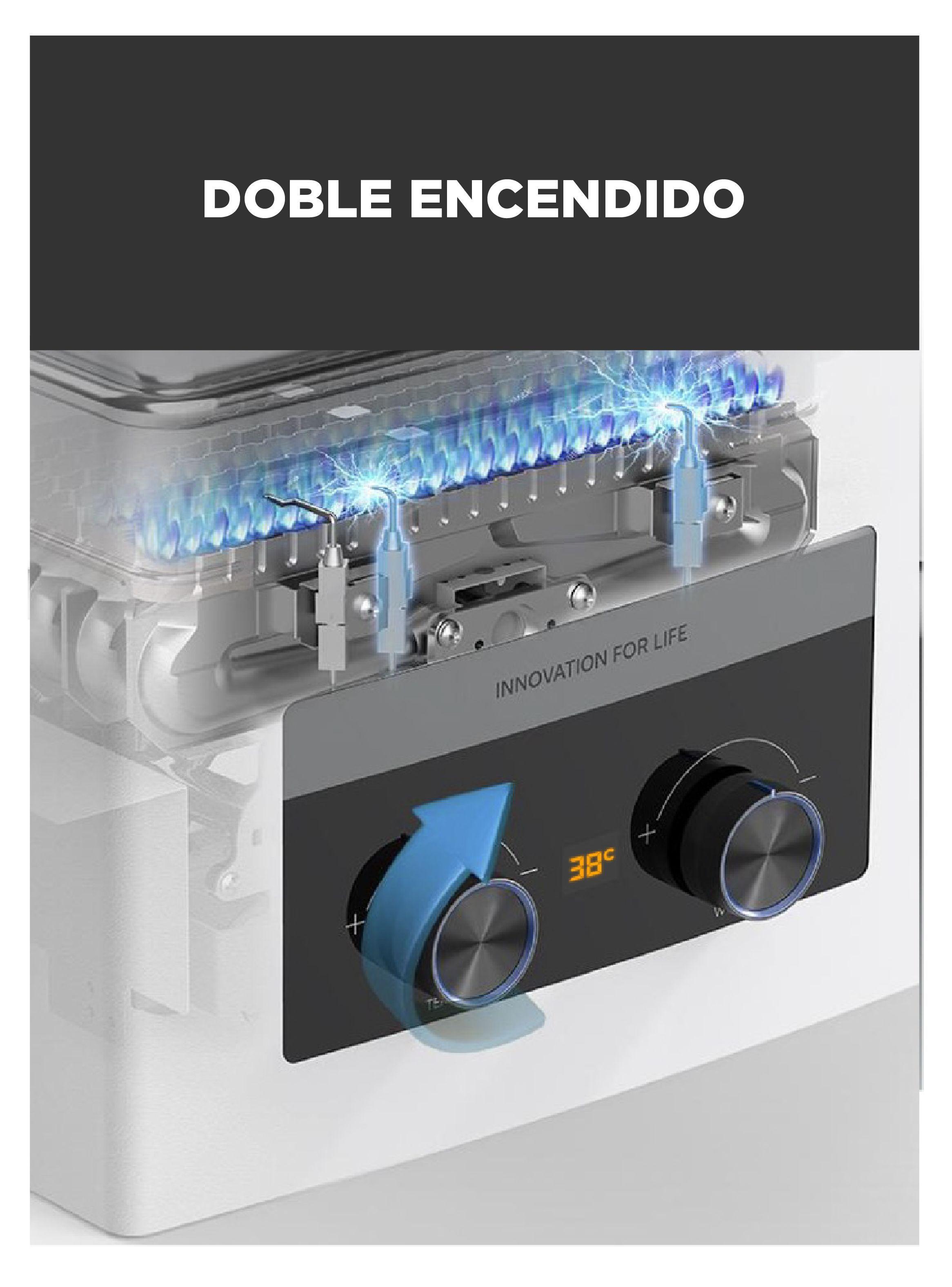 Calefont 10 Litros Tiro Natural Gas Licuado Midea-4