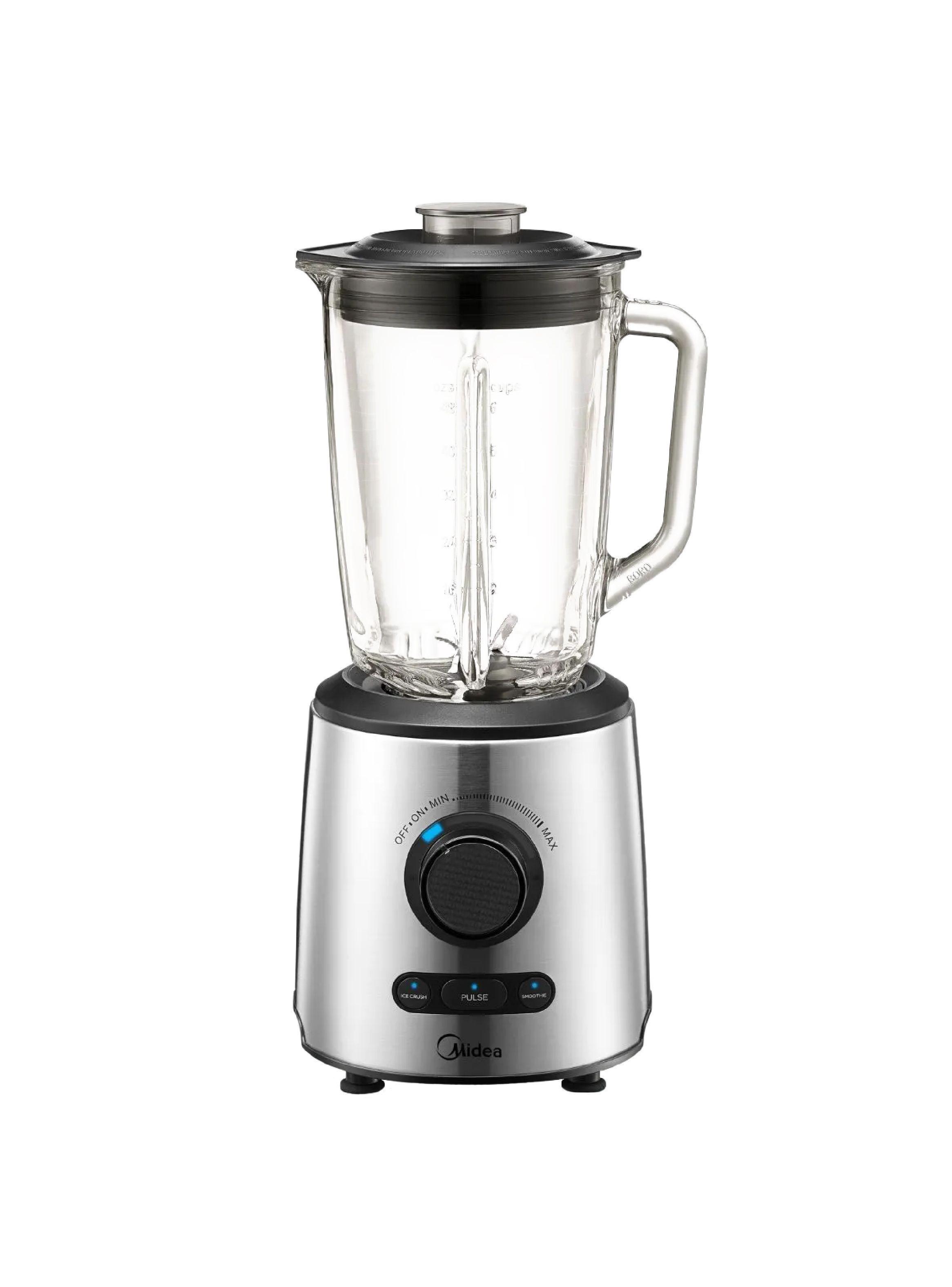 LIDUADORA JARRA DE VIDRIO PICA HIELO 1000W y 8 CUCHILLAS-0