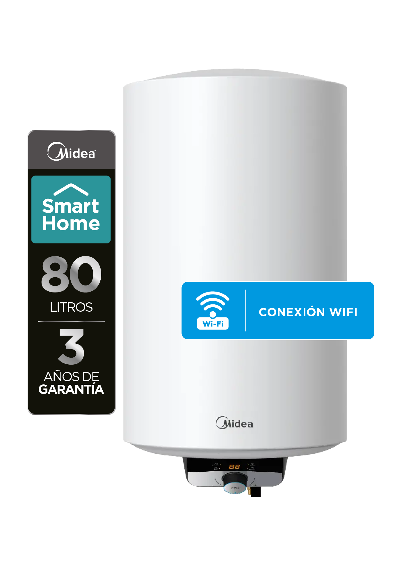 Termo Eléctrico 80 Litros Midea-0