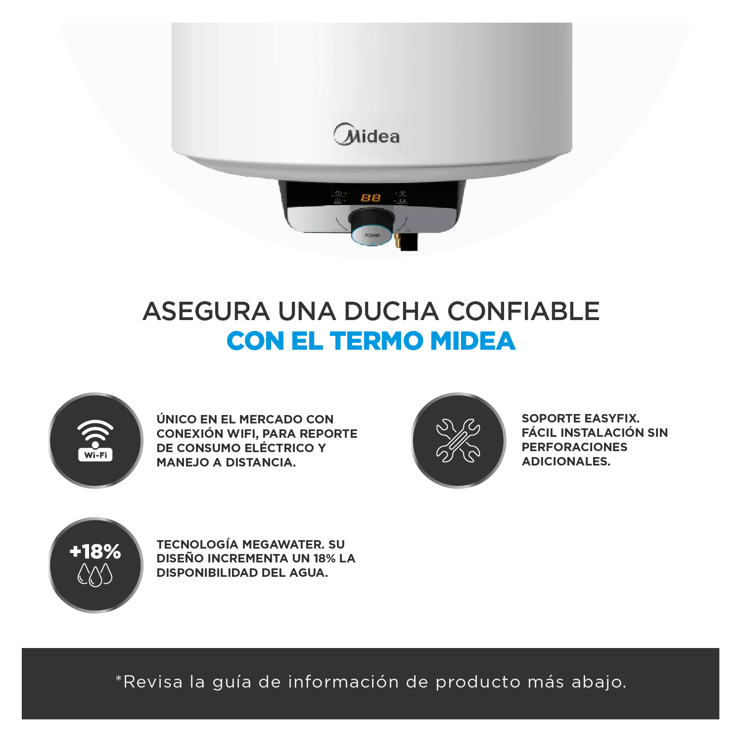 Termo Eléctrico 80 Litros Midea-2