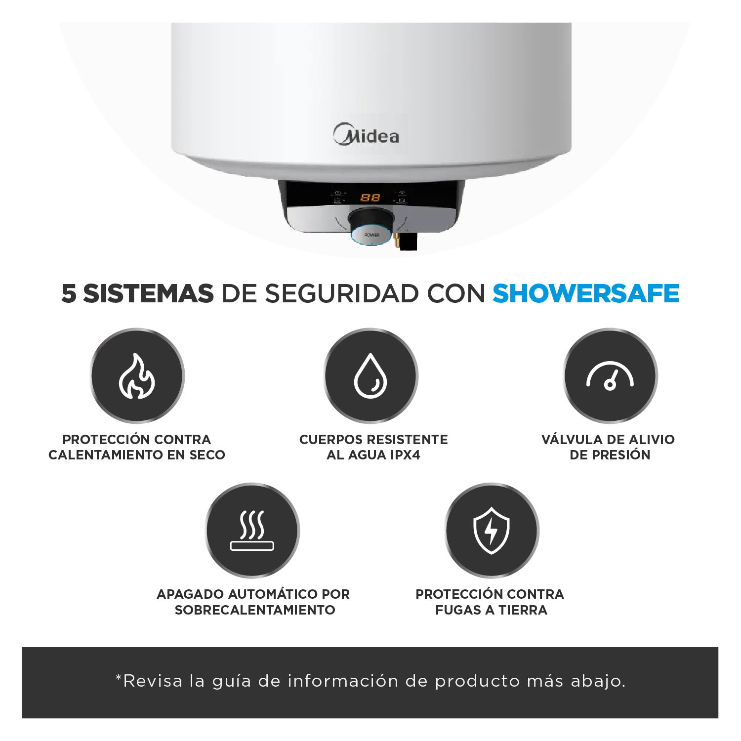 Termo Eléctrico 80 Litros Midea-4
