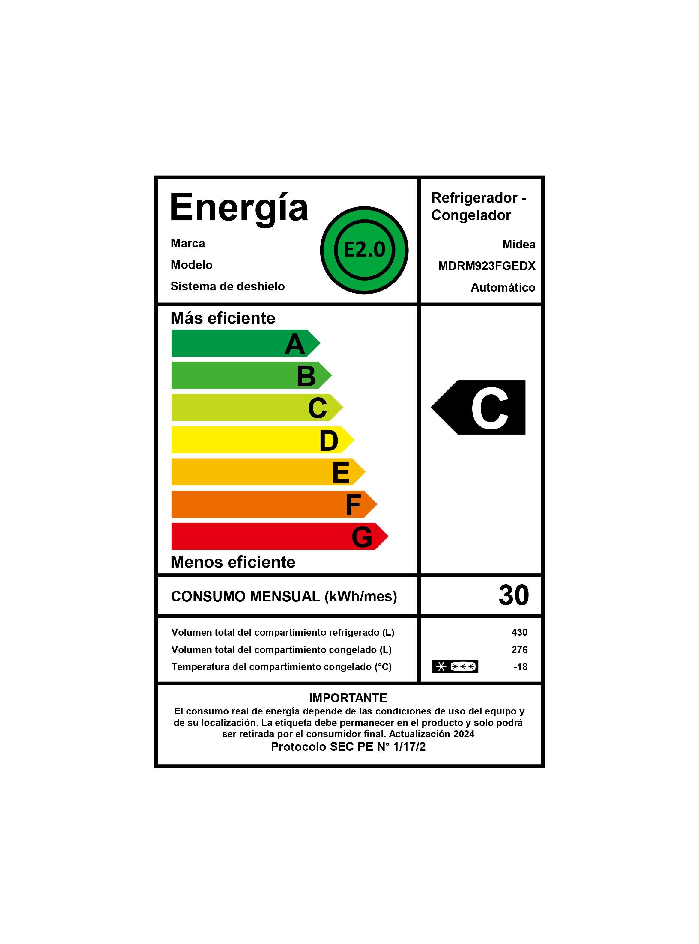 Refrigerador MultiDoor No Frost 706 lts MDRM923FGEDX-5