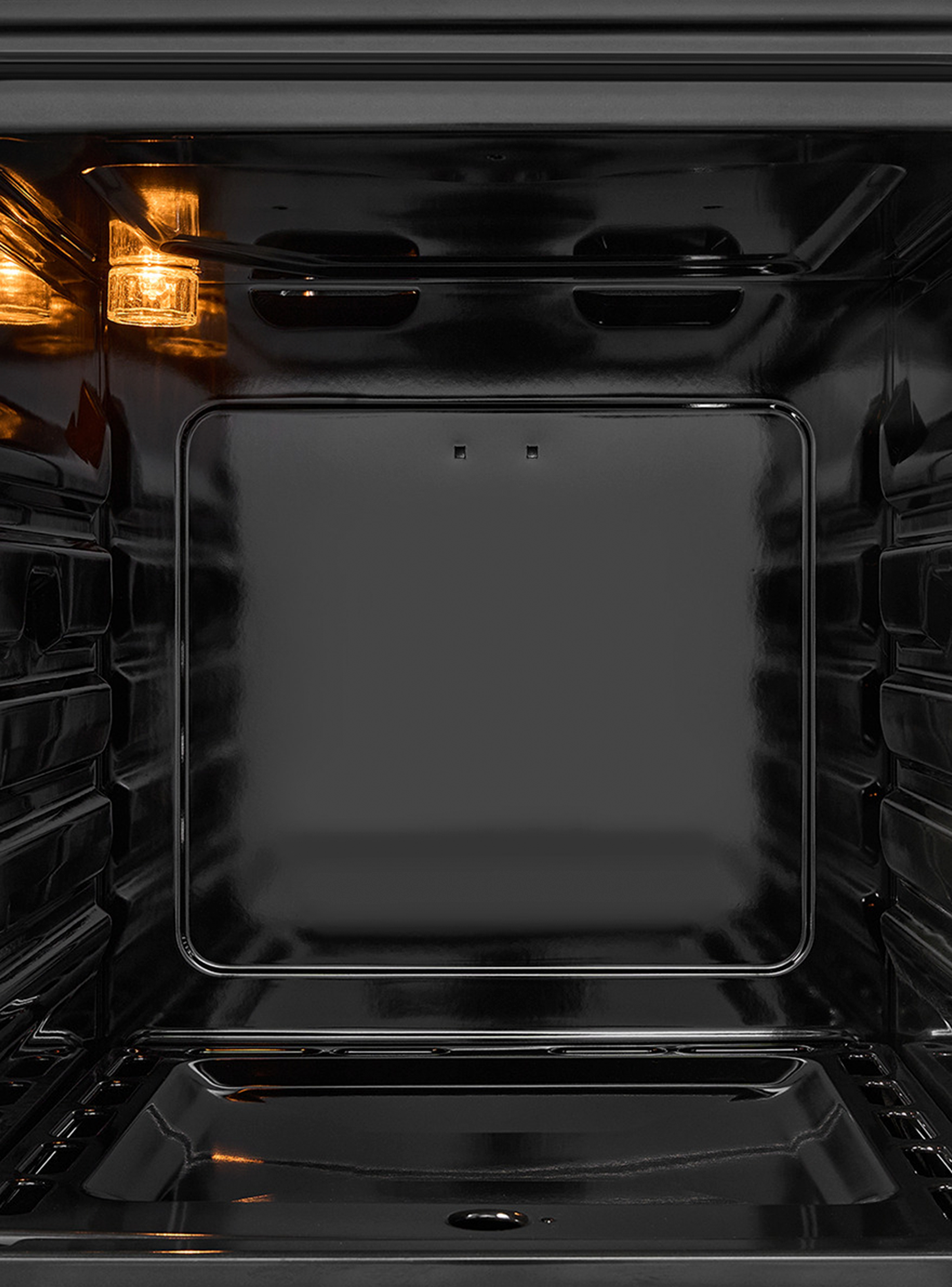 Cocina a Gas 4 Quemadores 20inch Negro Midea-4