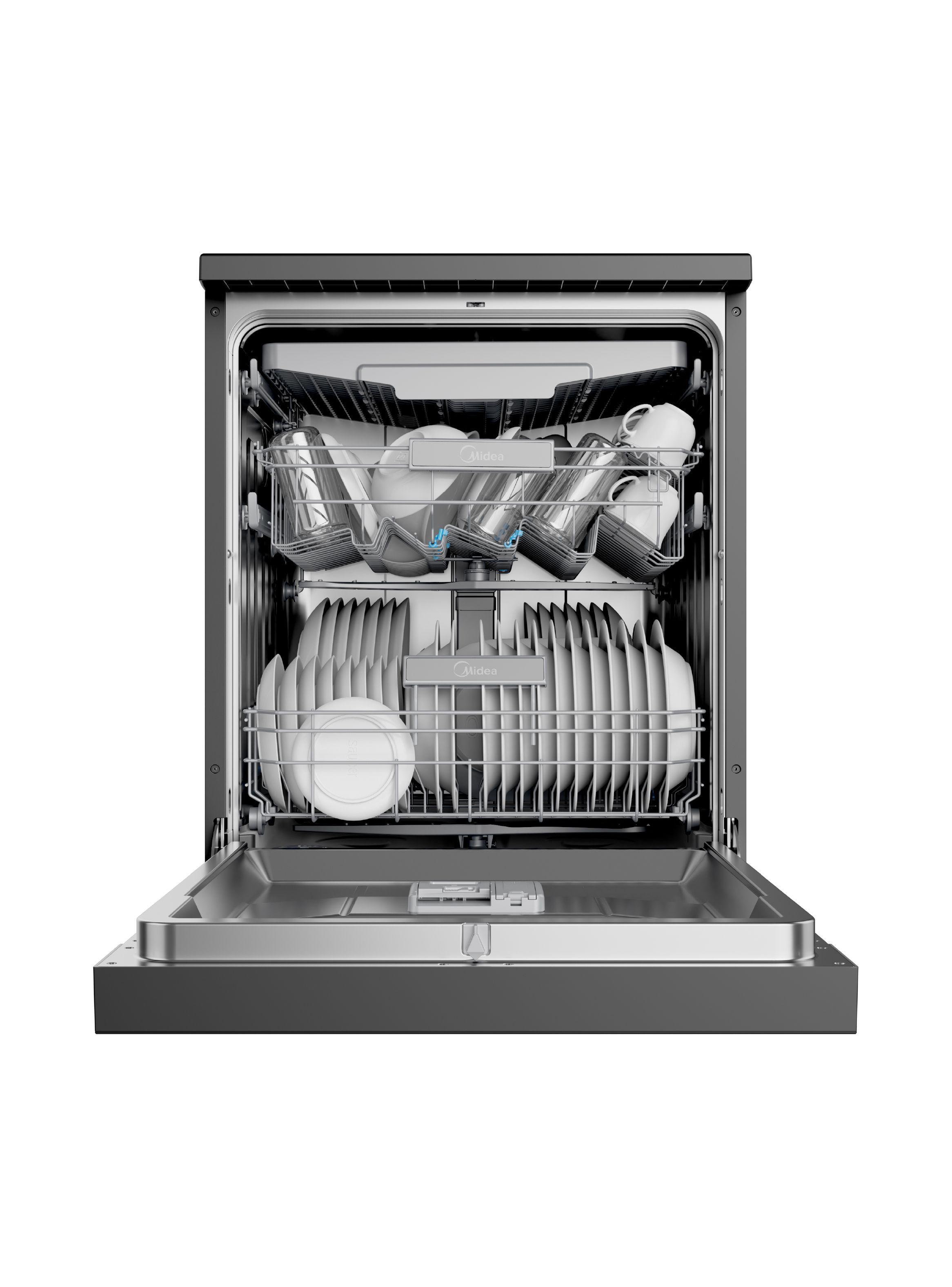 Lavavajillas 15 Sets Negro Midea-4