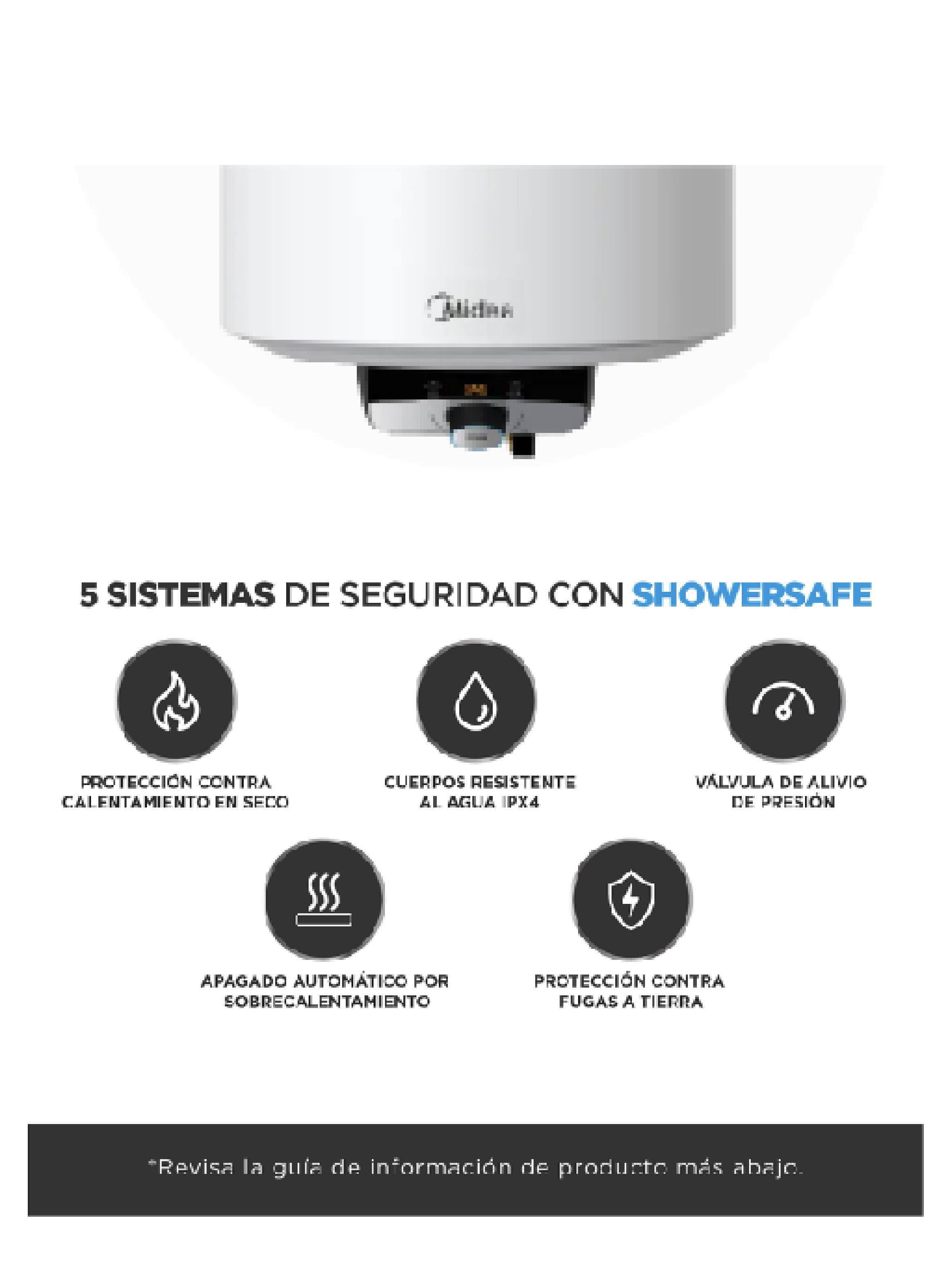 Termo Eléctrico 50 Litros Midea-5