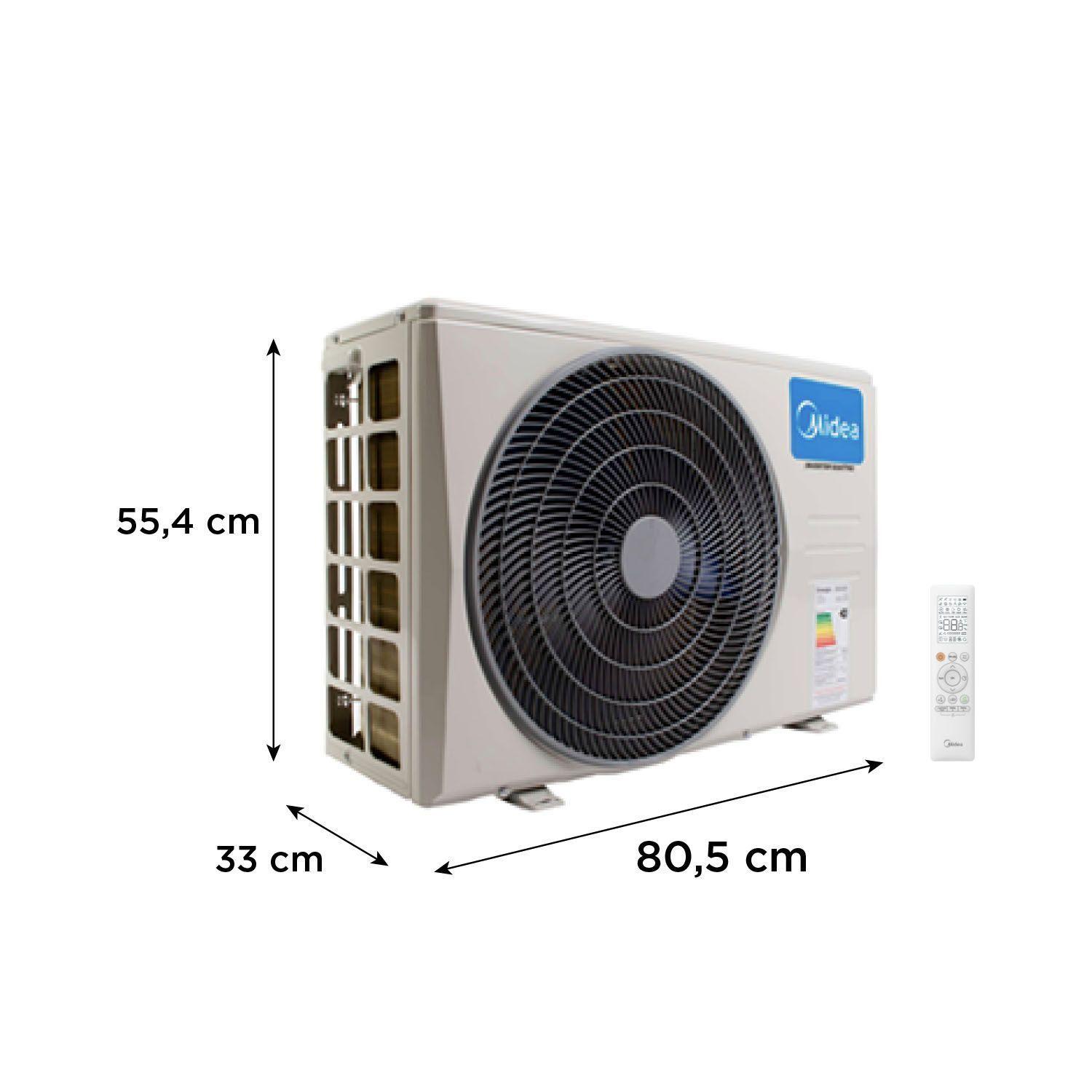 AIRE ACONDICIONADO SPLIT BREEZELESS FRÍO CALOR 18.000 BTU-4