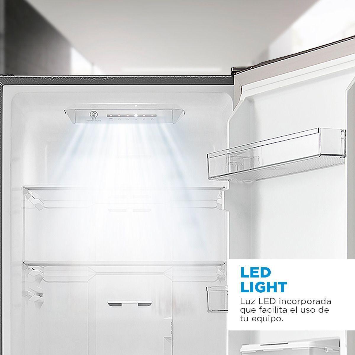 Refrigerador Bottom Freezer No Frost  Light Silver 270 lts-4