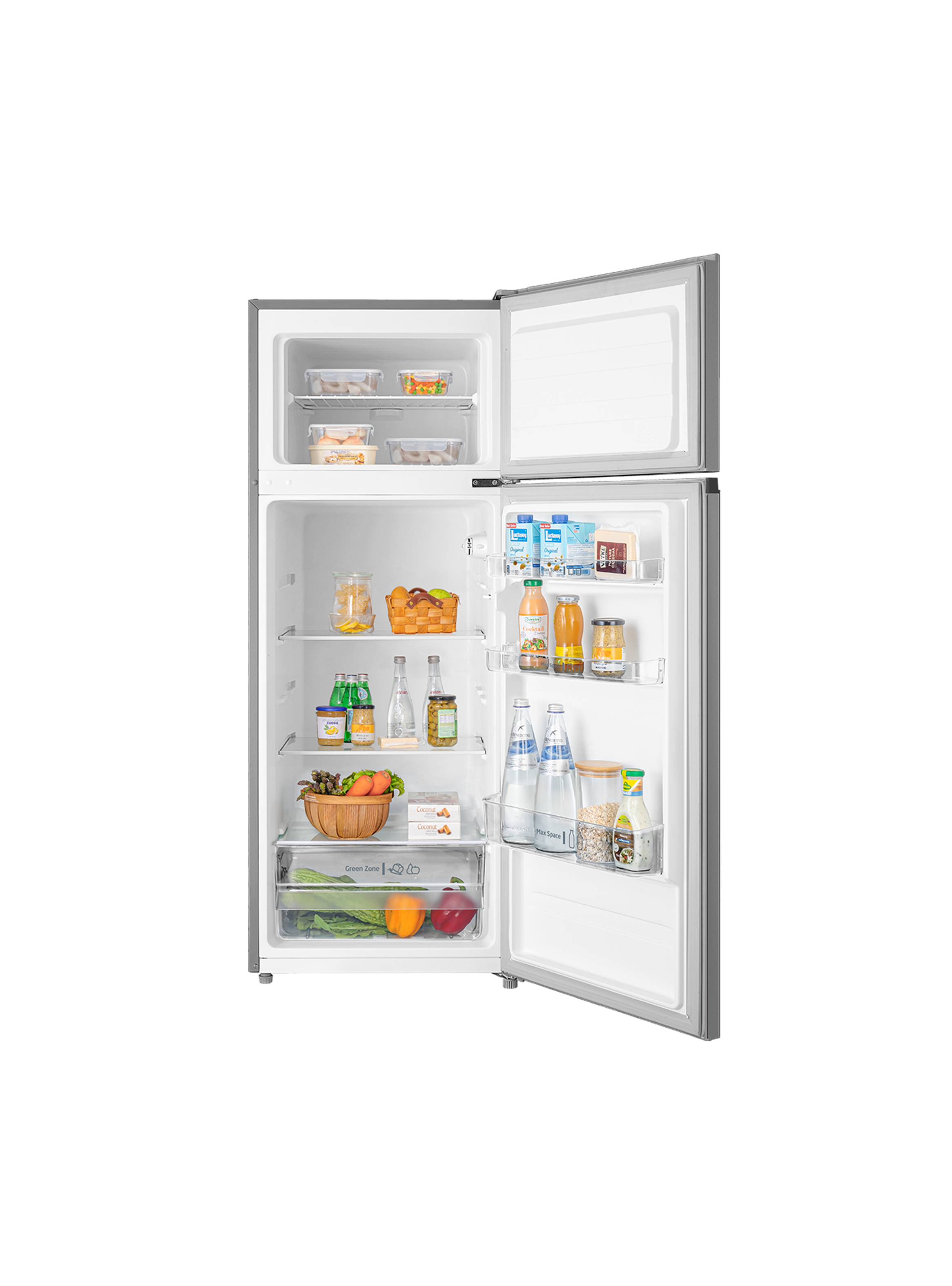 Refrigerador Top Freezer Frío Directo Light Silver 207 lts-2