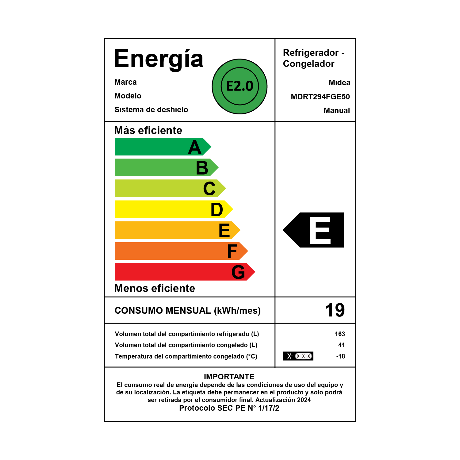 Refrigerador Top Freezer Frío Directo Light Silver 207 lts-3