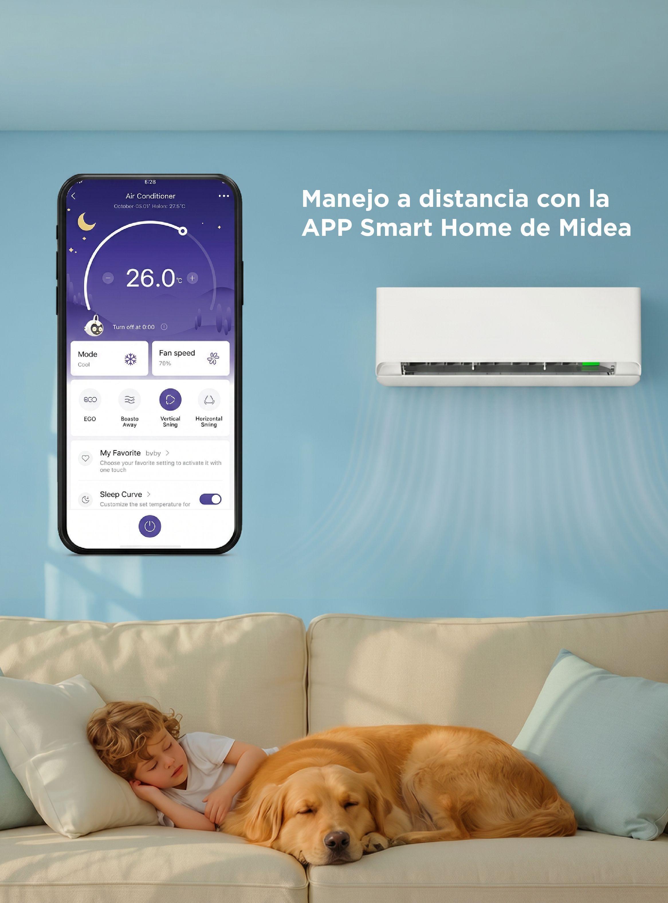 MULTISPLIT BREEZELESS WiFi 2 x 12.000 MIDEA-5
