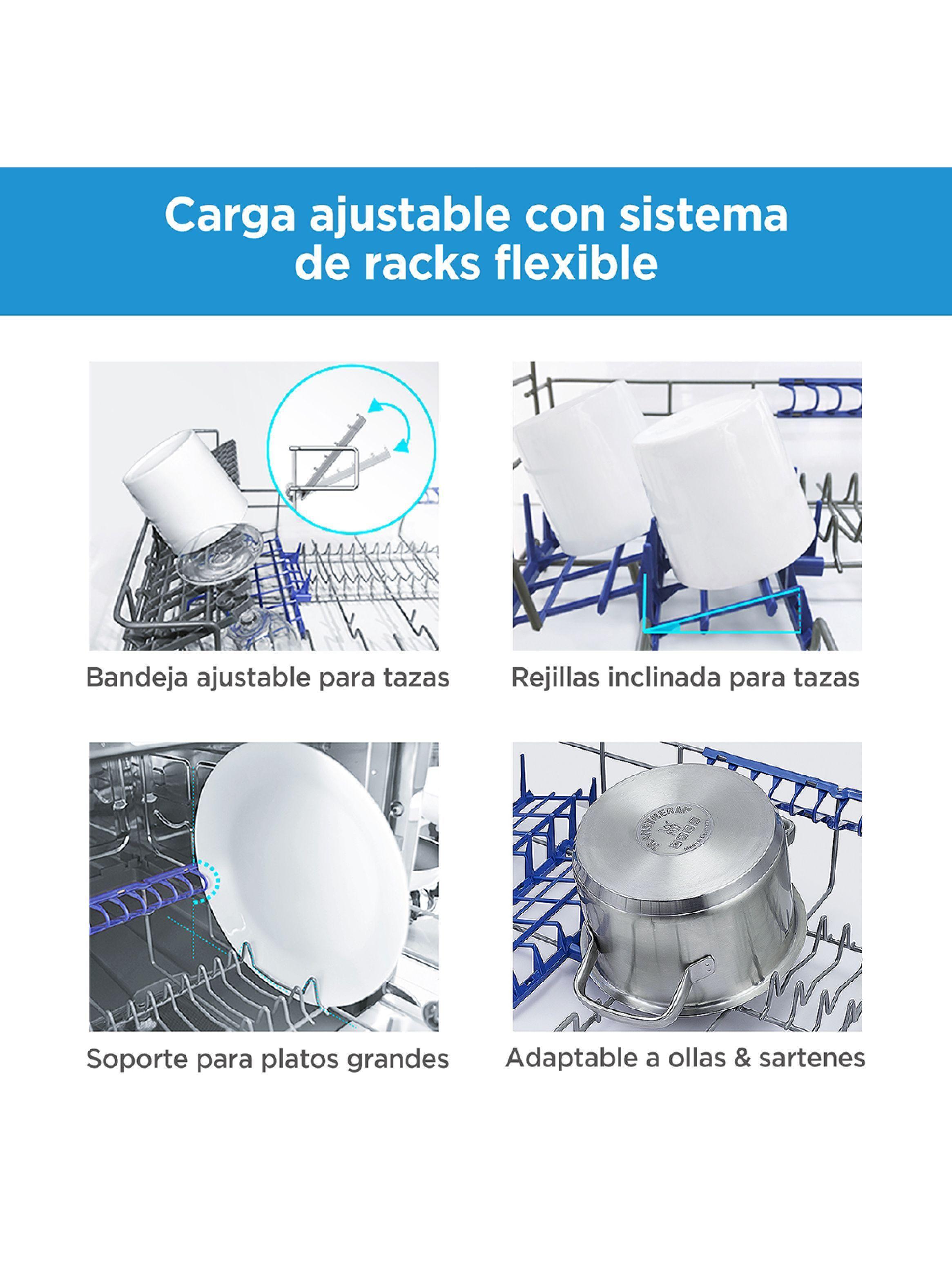 Lavavajillas Freestanding 6 Sets Midea-4