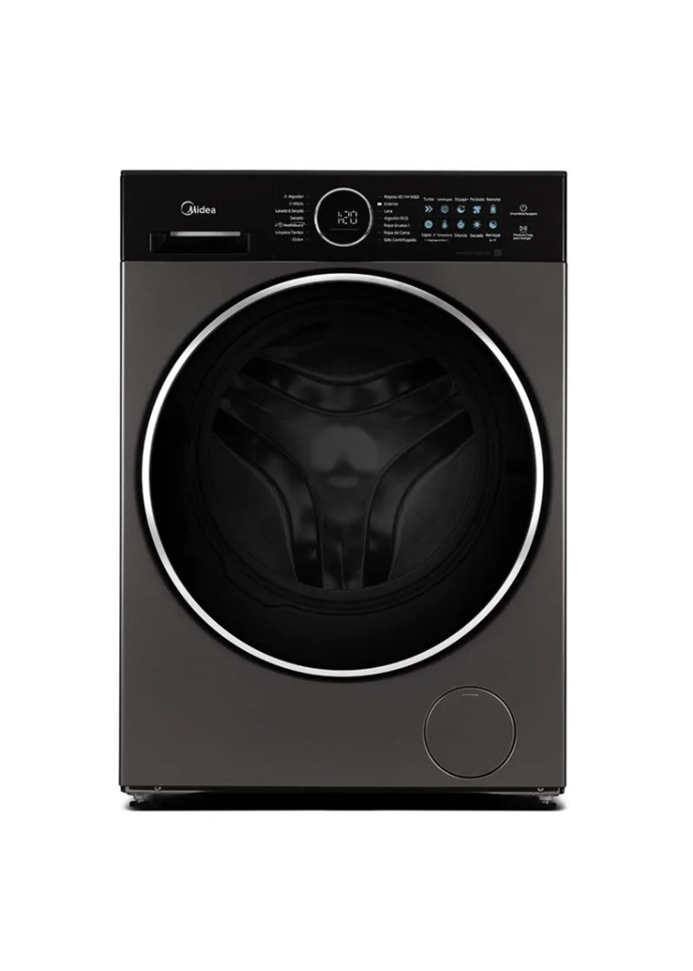 Lavadora/Secadora Perfect Fit Titanium 12/10 KG Heat Pump Midea-0