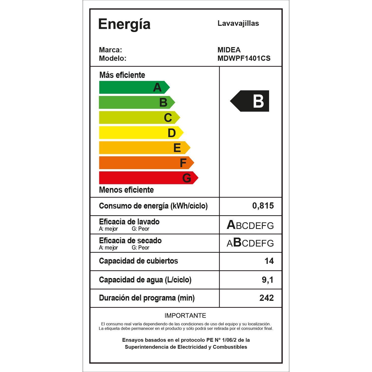 Lavavajillas Countertop 14 Sets Midea-6