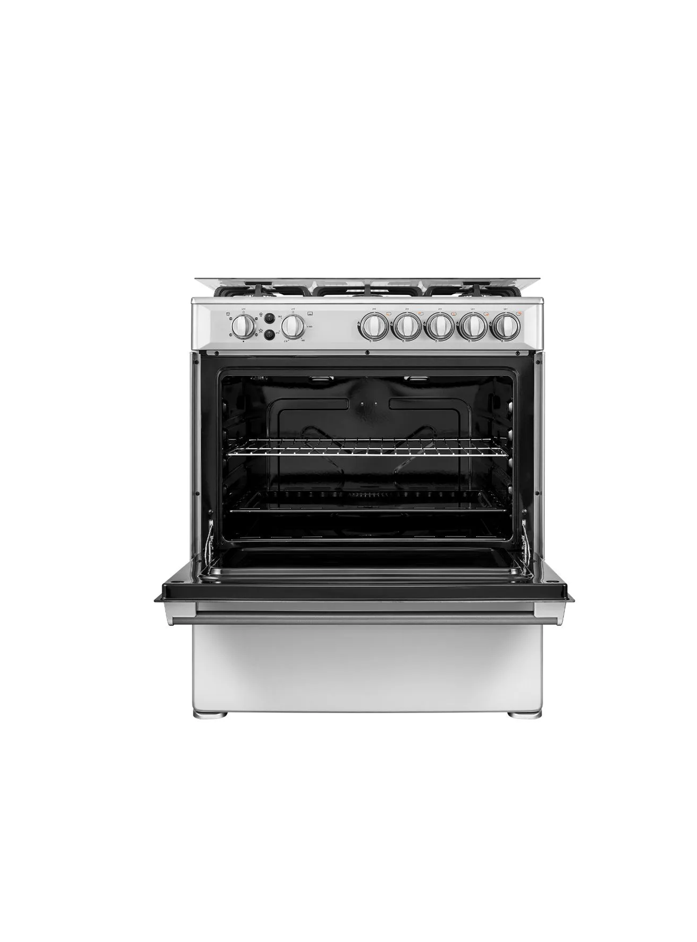 Cocina a Gas 5 Quemadores 30inch Silver Midea -2