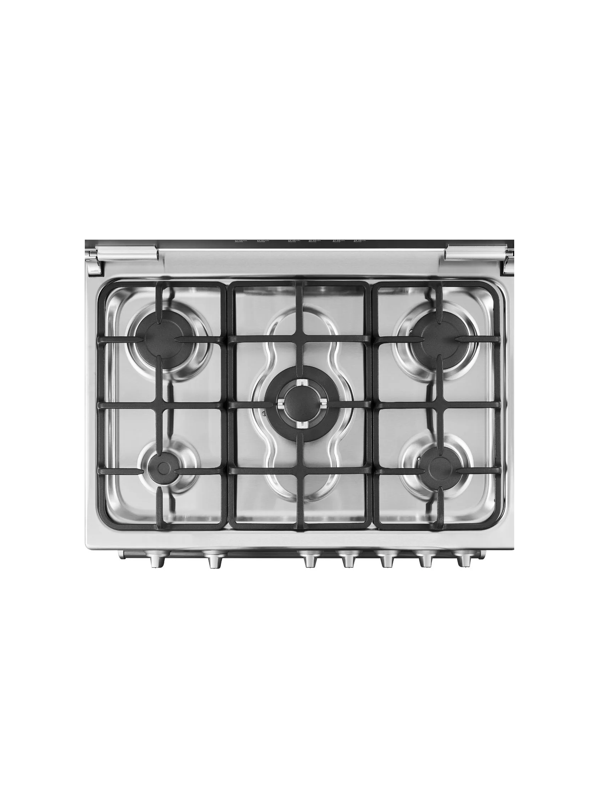 Cocina a Gas 5 Quemadores 30inch Silver Midea -5