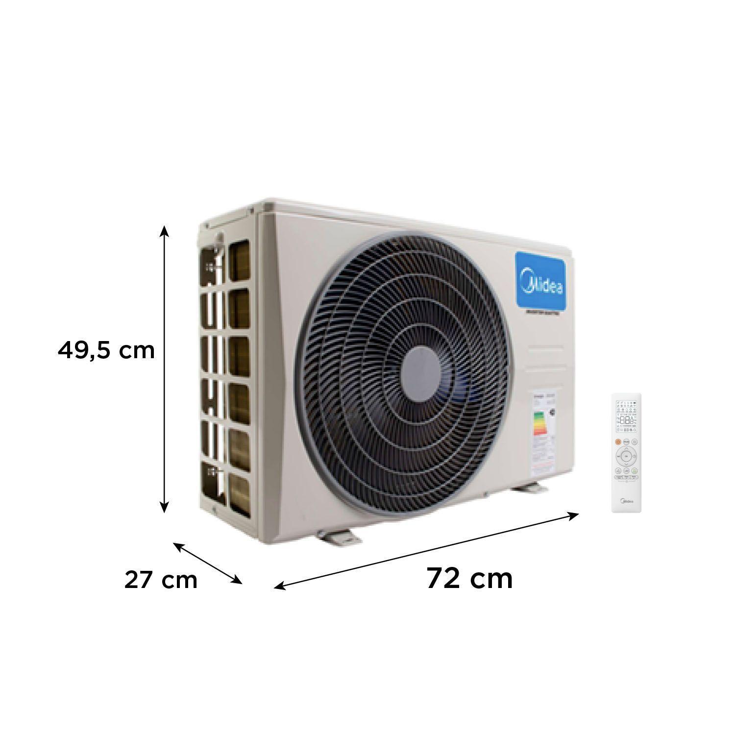 AIRE ACONDICIONADO SPLIT BREEZELESS FRÍO CALOR 9.000 BTU-3