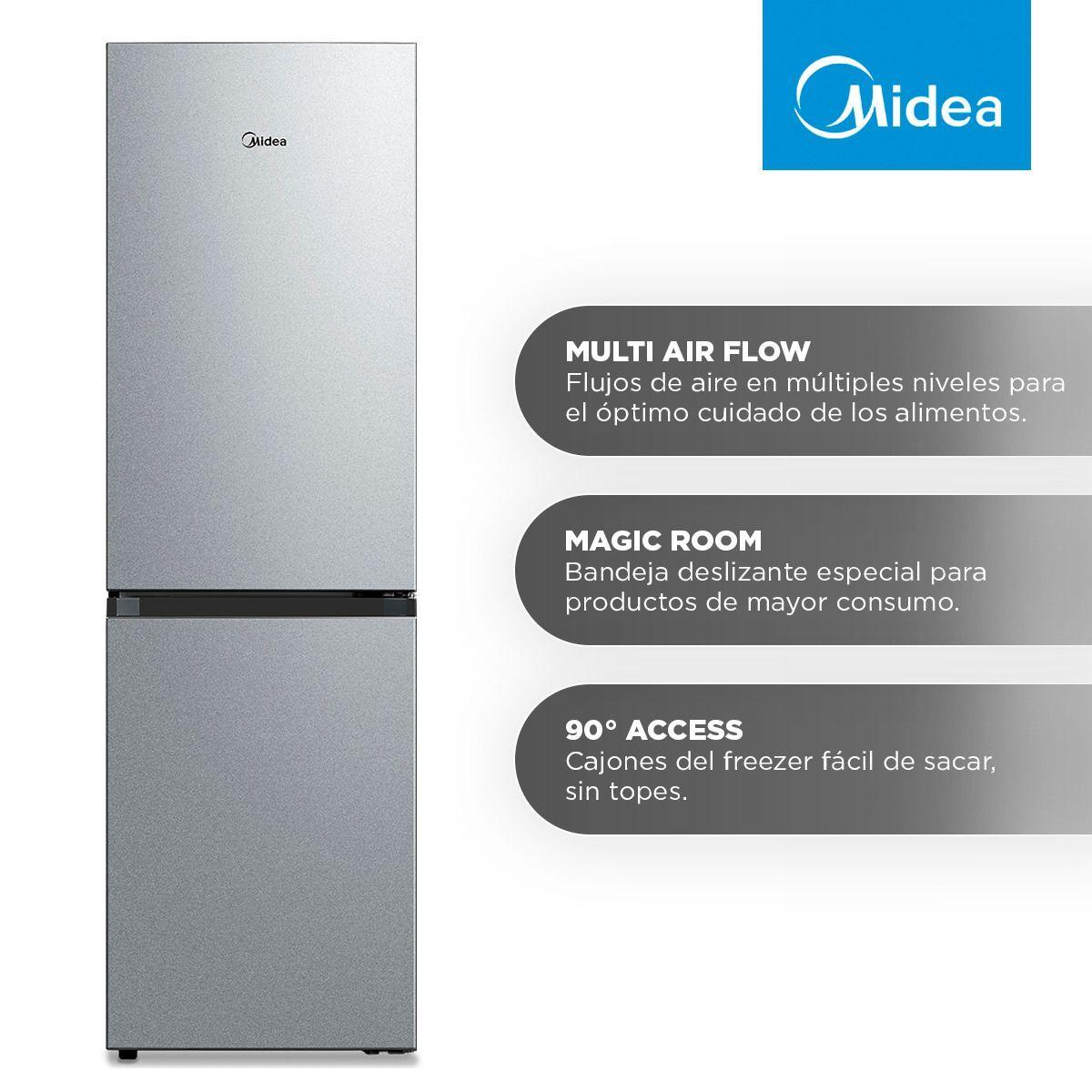 Refrigerador Bottom Freezer No Frost Light Silver 259 lts-2