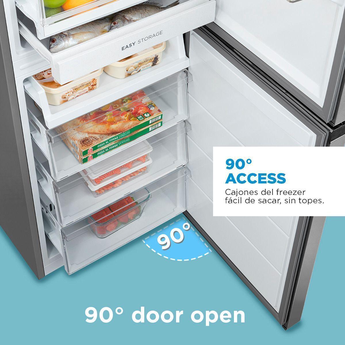 Refrigerador Bottom Freezer No Frost Light Silver 259 lts-5