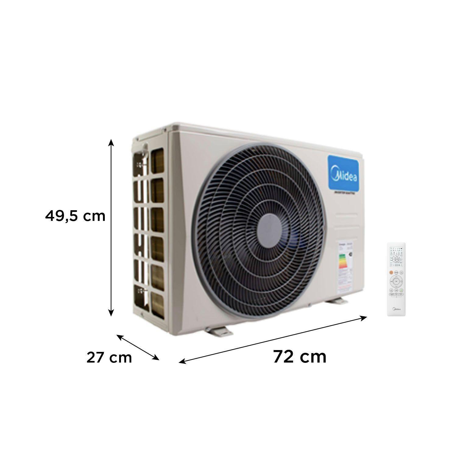 AIRE ACONDICIONADO SPLIT BREEZELESS FRÍO CALOR 12.000 BTU-4