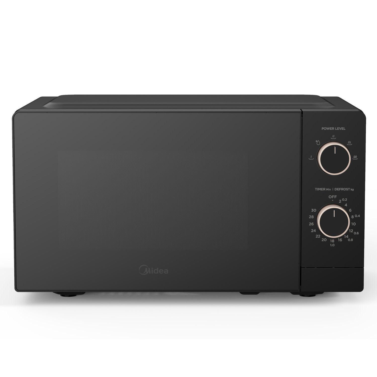 Microondas mecánico 20 lts Negro MMP-20M711 Midea-1