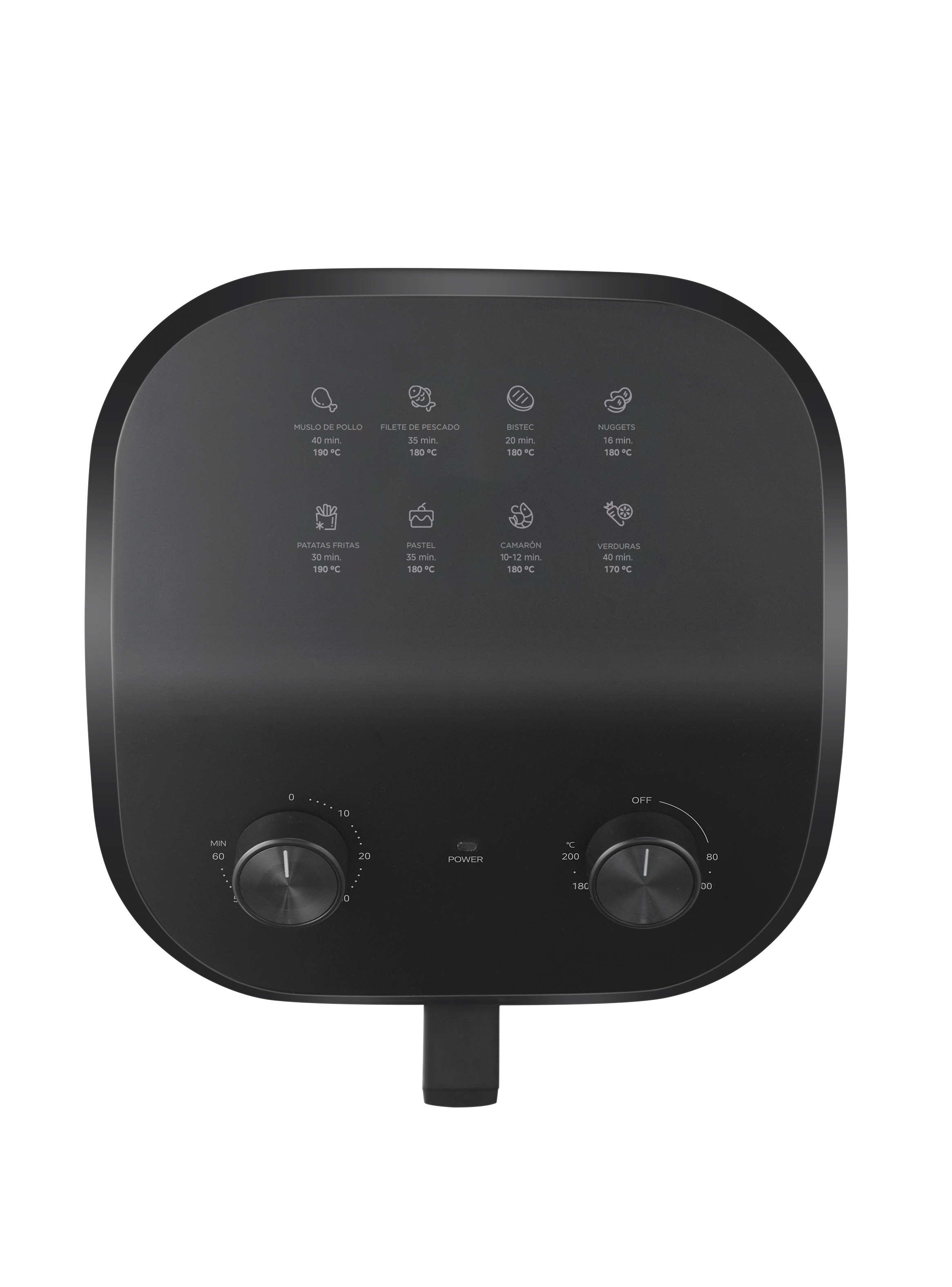 Freidora de Aire Widemax 4,5 litros MF-TN45MBK-2