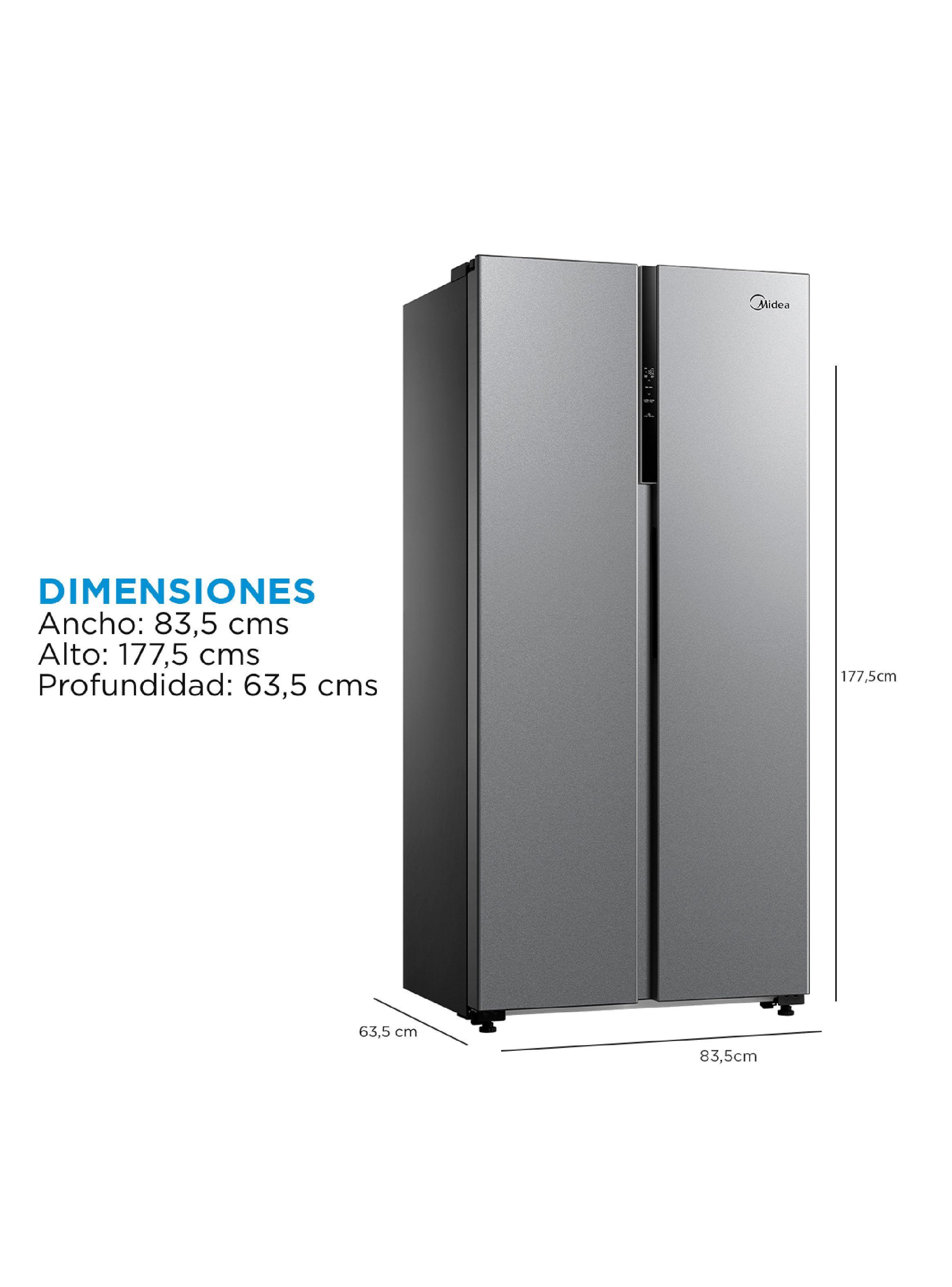 Refrigerador Side by Side No Frost Light Silver 442 lts-2