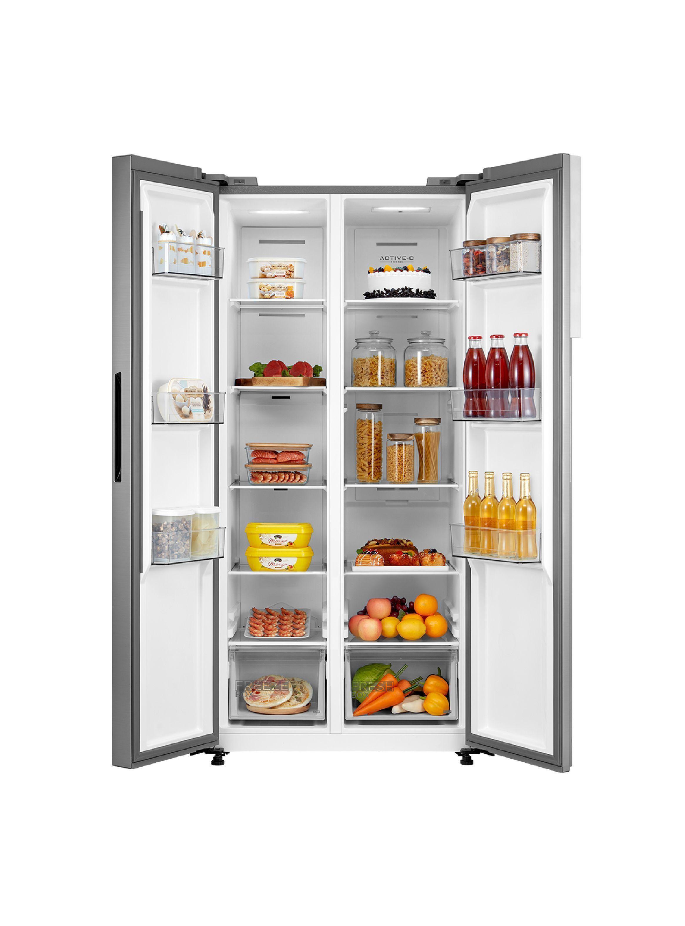 Refrigerador Side by Side No Frost Light Silver 442 lts-3