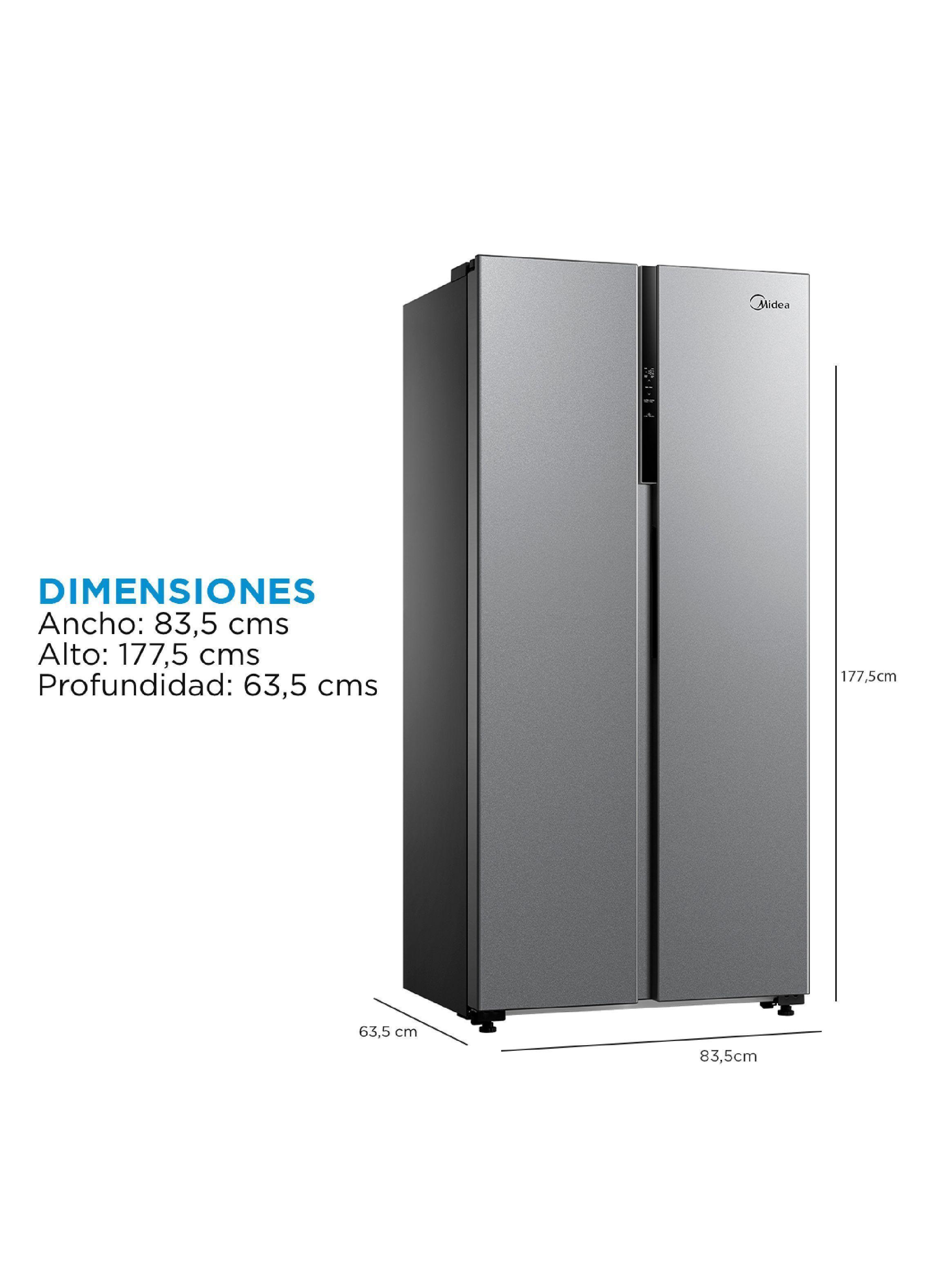 Refrigerador Side by Side No Frost Light Silver 460 lts-2