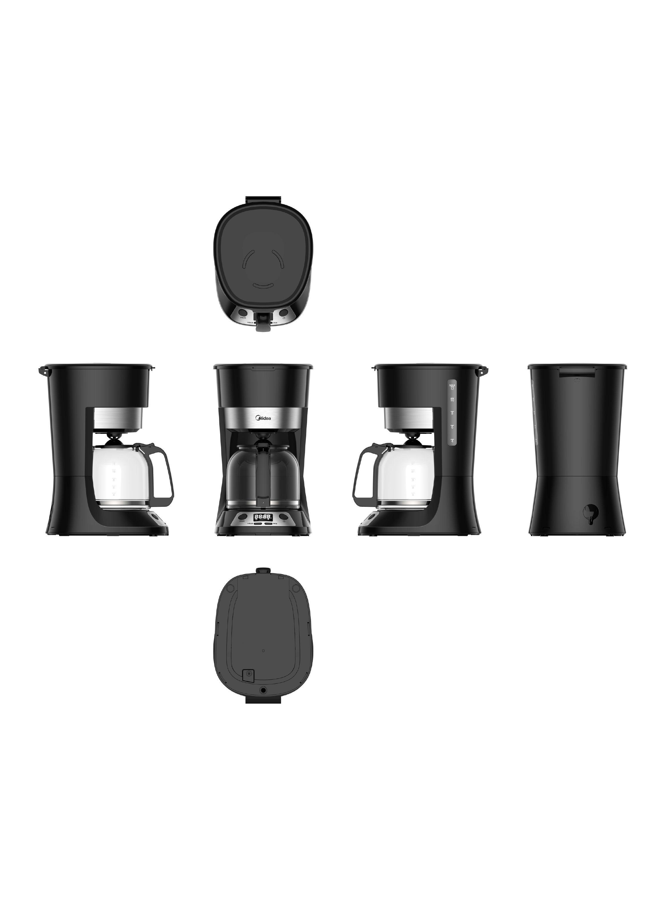 Cafetera Digital 12 Cups MC-G12DBK Midea-3