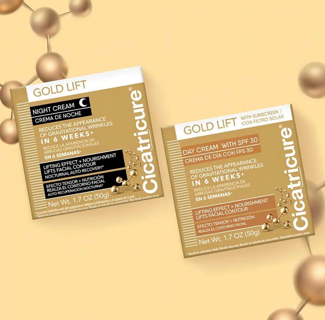 CICATRICURE GOLD LIFT RUTINA FIRMEZA FACIAL DIARIA REDUCE ARRUGAS GRAVITACIONALES-3