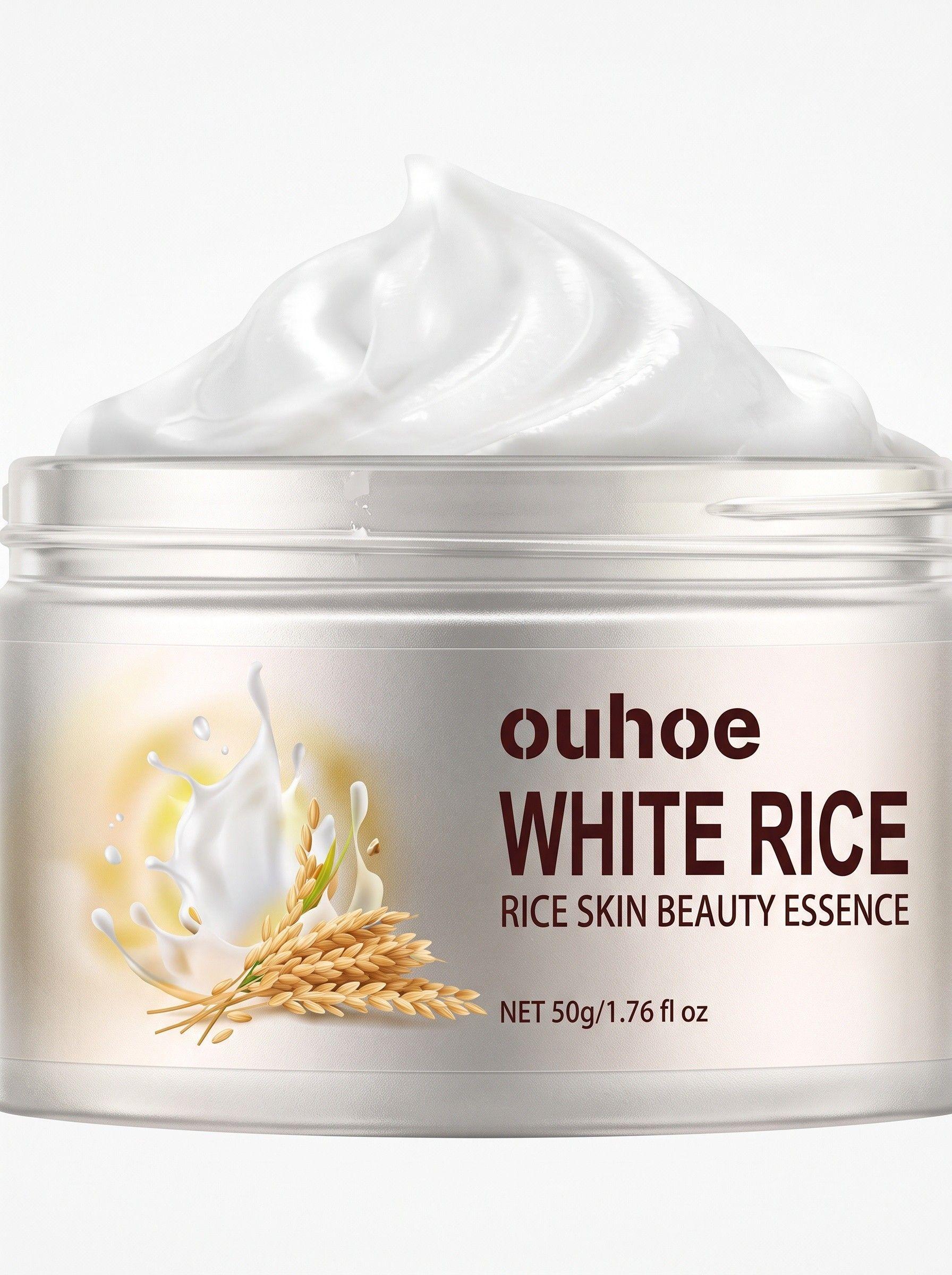  CREMA FACIAL   DE ARROZ   HIDRATANTE      OUHOE 30 GRAMOS   c/u  2 unidades  -2