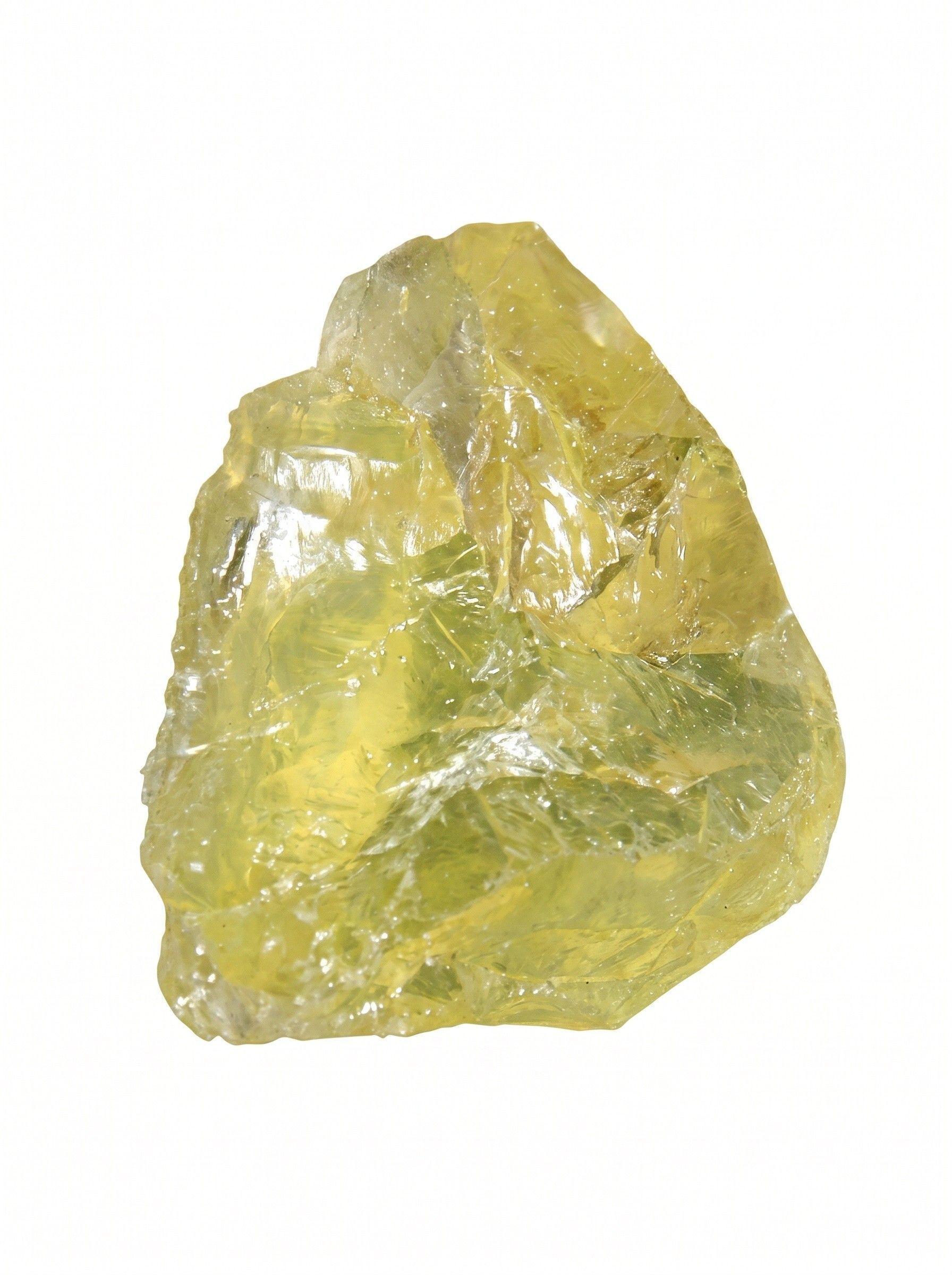 PIEDRA    CRISTAL DE  CITRINO    EN BRUTO PARA JOYERIA O COLECCION 30 ML-0