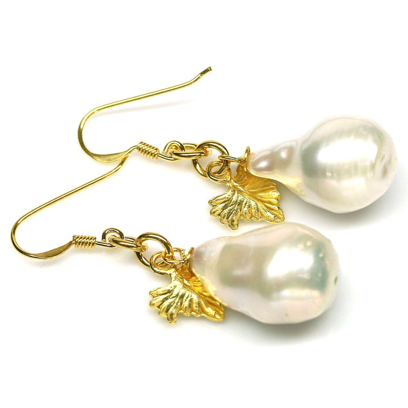 AROS COLGANTE DE PLATA FINA CON BA O DE ORO Y PERLAS NATURALES-2