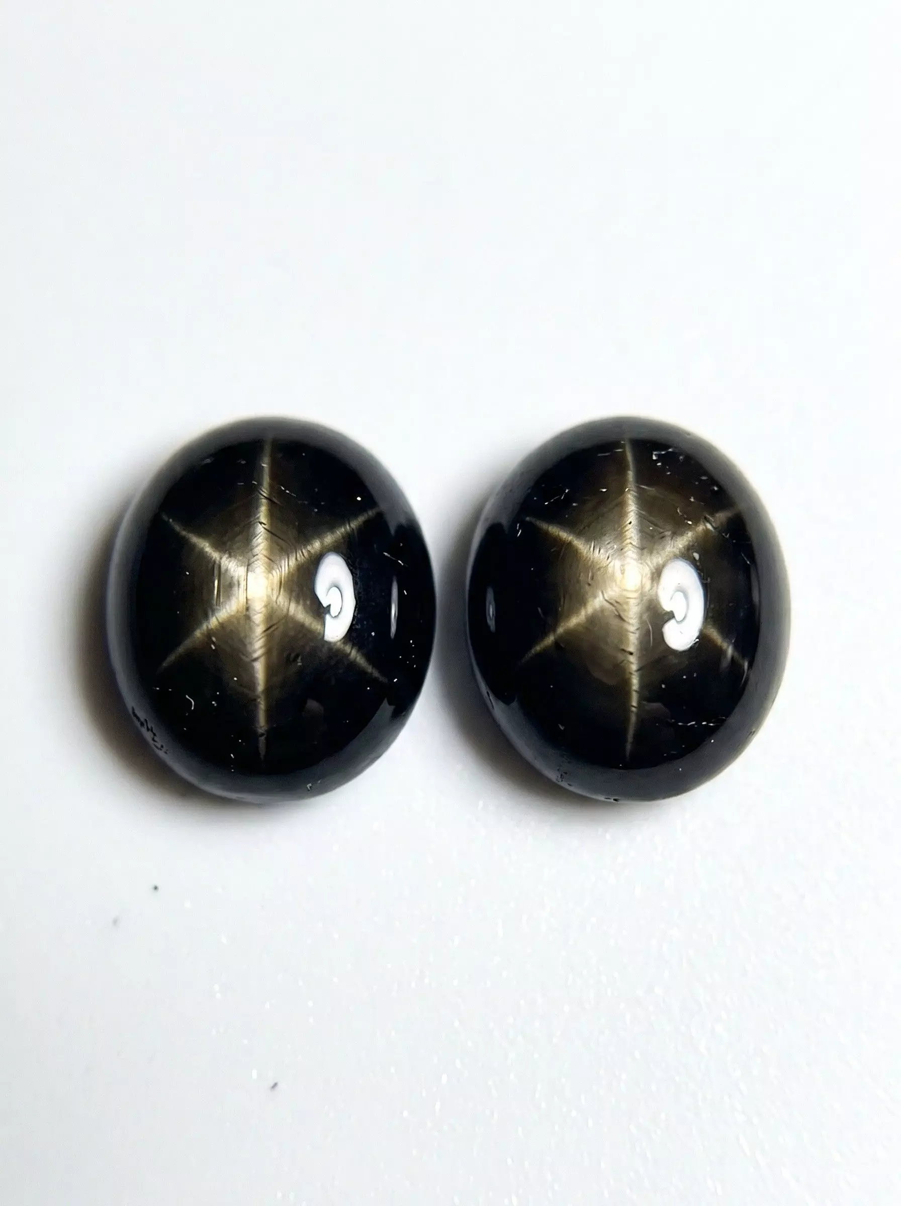 ACCESORIO DE JOYERIA ZAFIRO NEGRO ESTRELLA ORIGEN TAILANDIA 9 MM-0