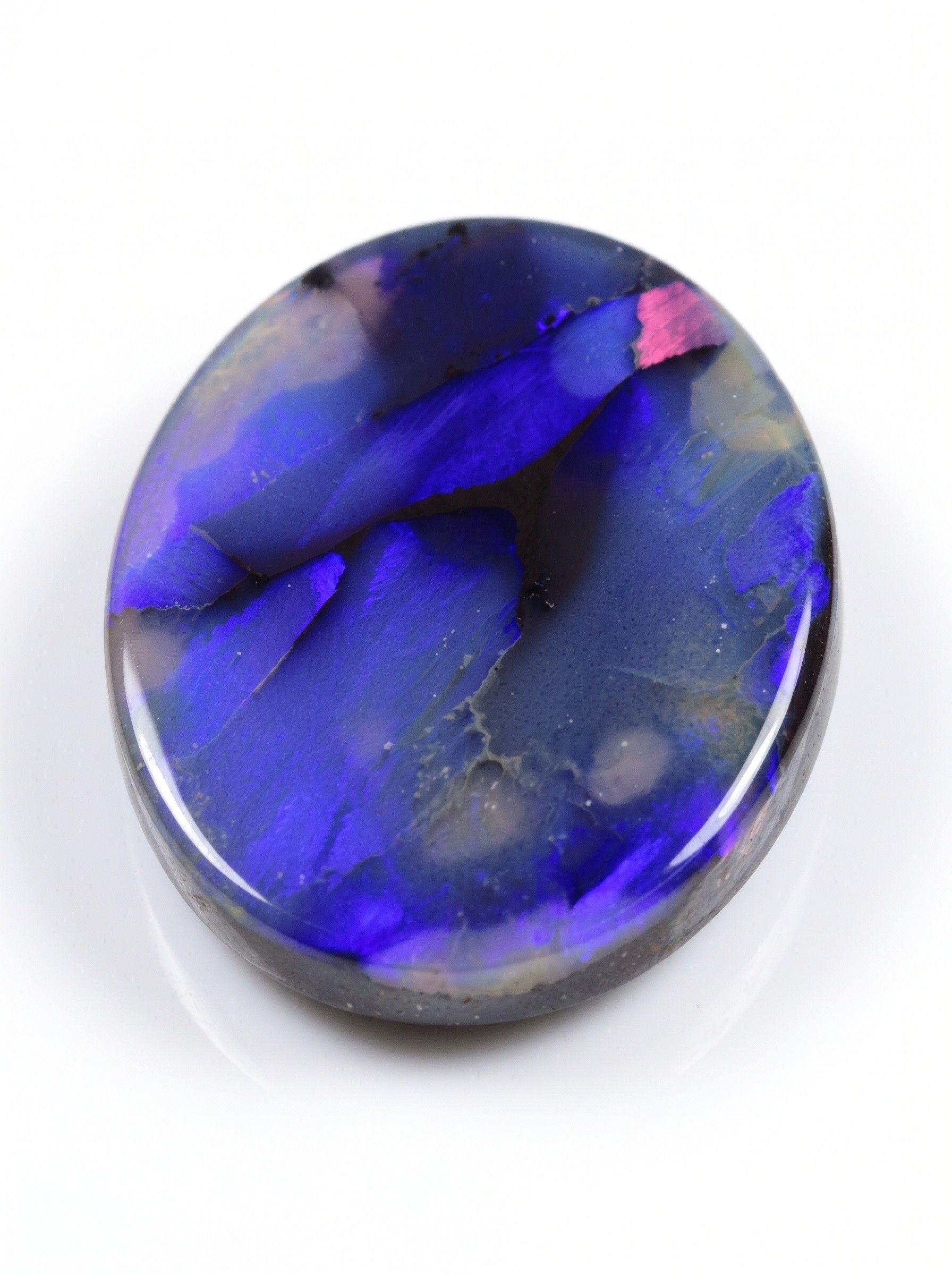 ACCESORIO DE JOYERIA PIEDRA DE OPALO NEGRO NATURAL AUSTRALIANO MINA LIGHTING RIGDE-2