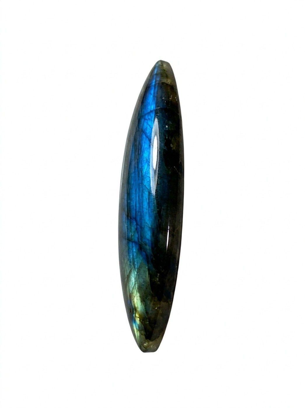 ACCESORIO DE JOYERIA PIEDRA DE LABRADORITA NATURAL 58X 20 MM-4