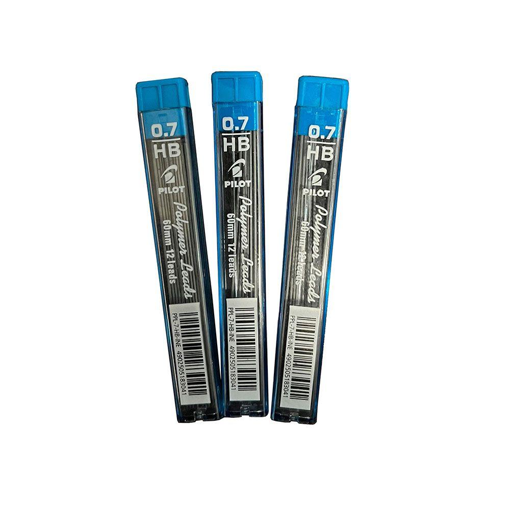 Set 3 Tubos Minas HB 0.7mm  Pilot-0